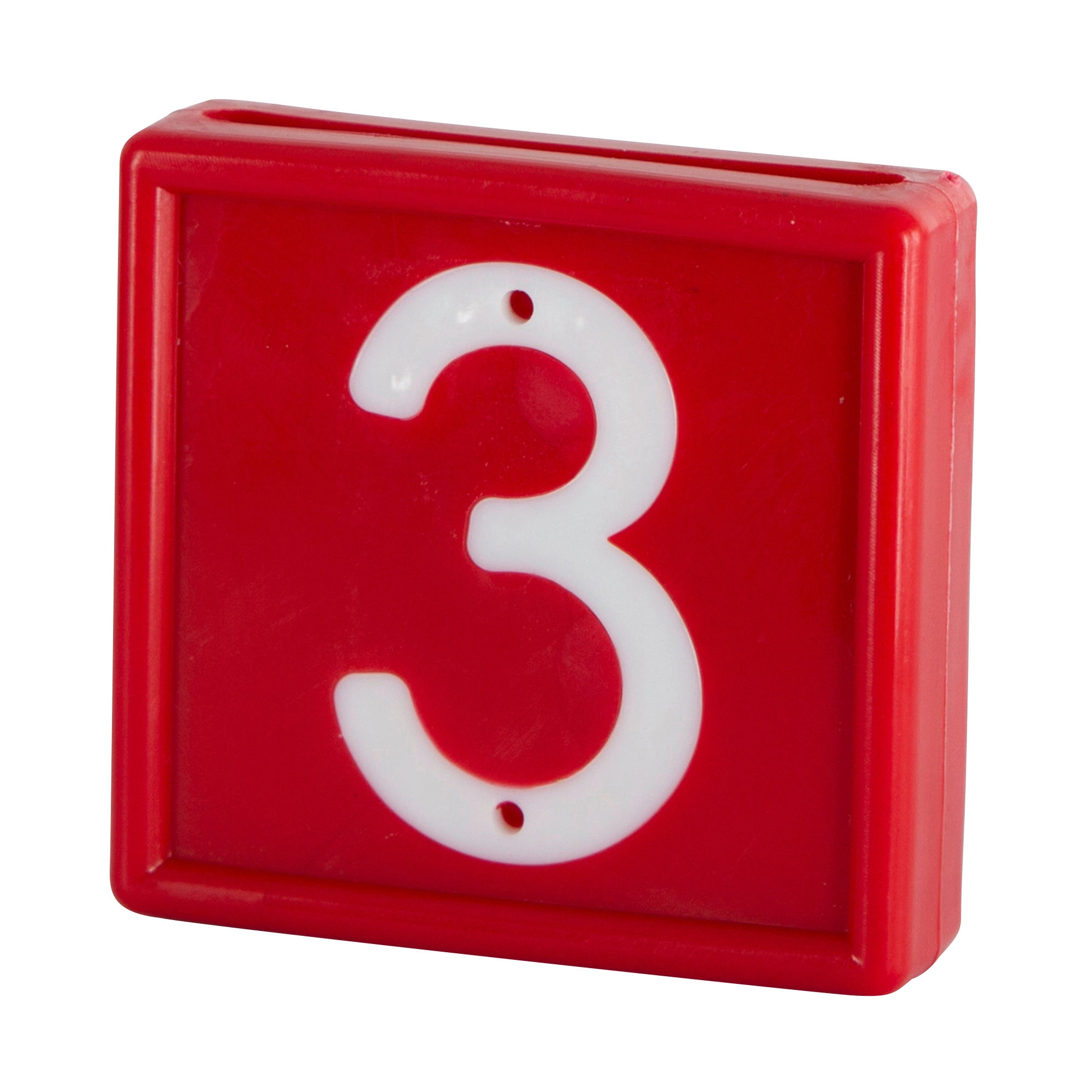 KERBL Jelölőszám, piros, 3