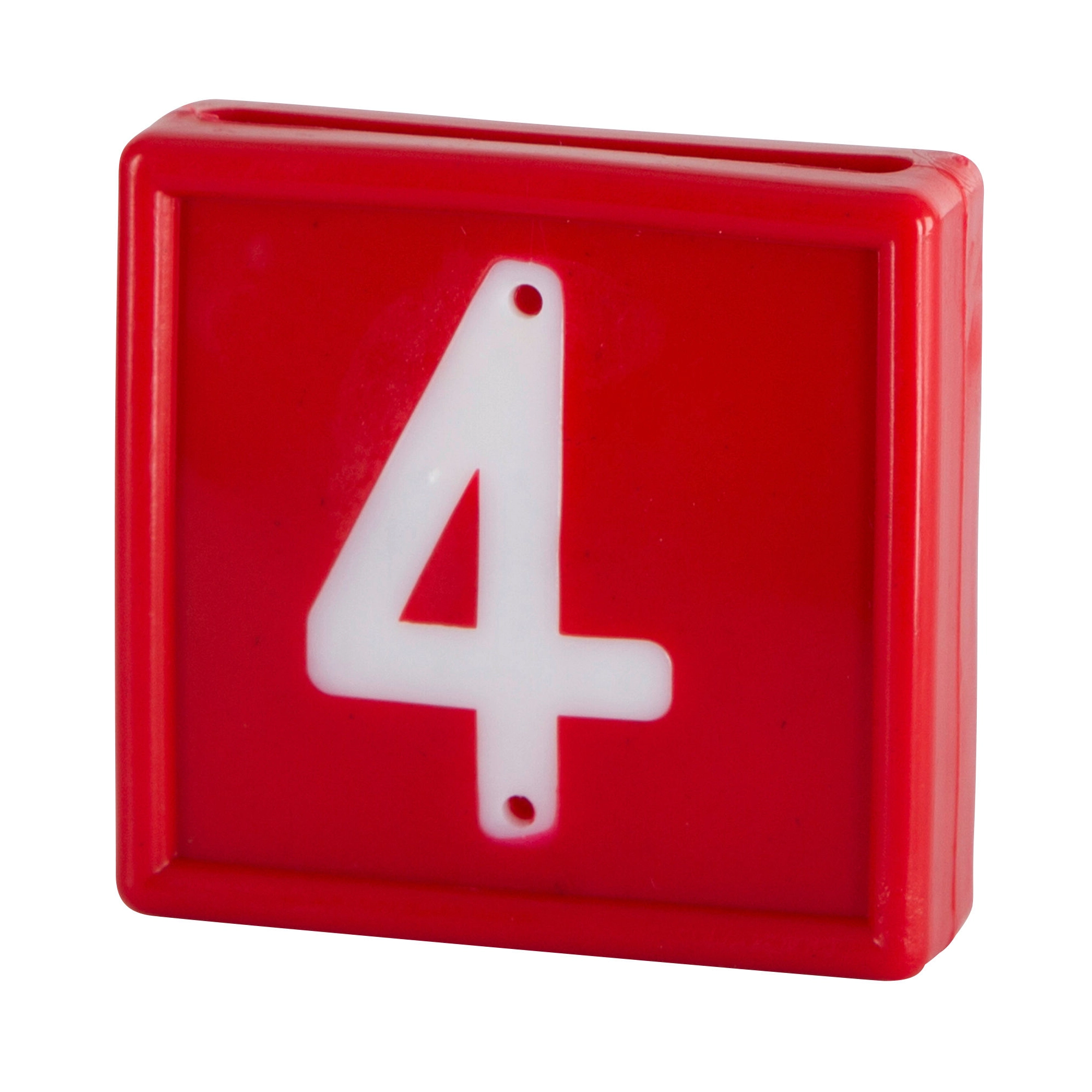 KERBL Jelölőszám, piros, 4