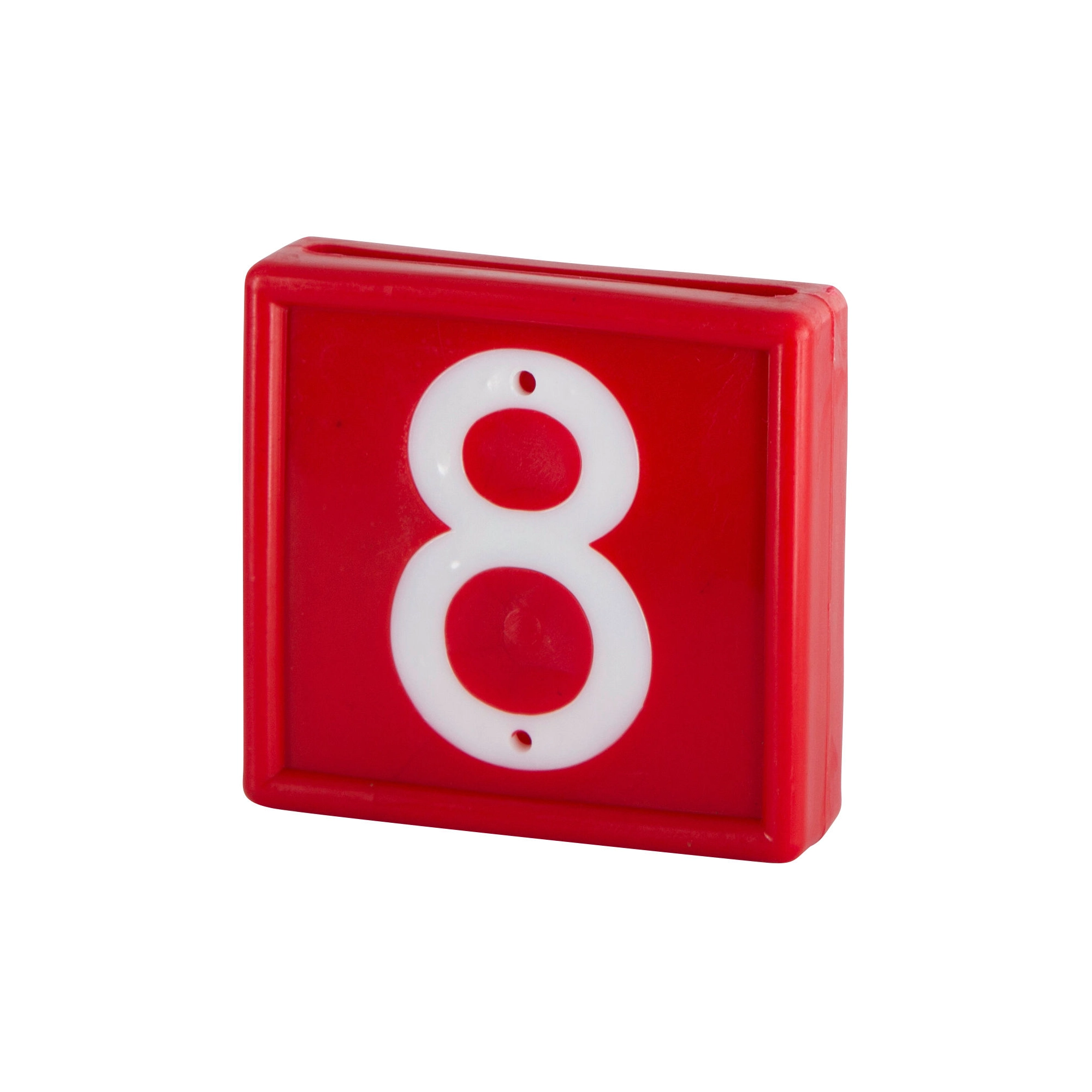 KERBL Jelölőszám, piros, 8