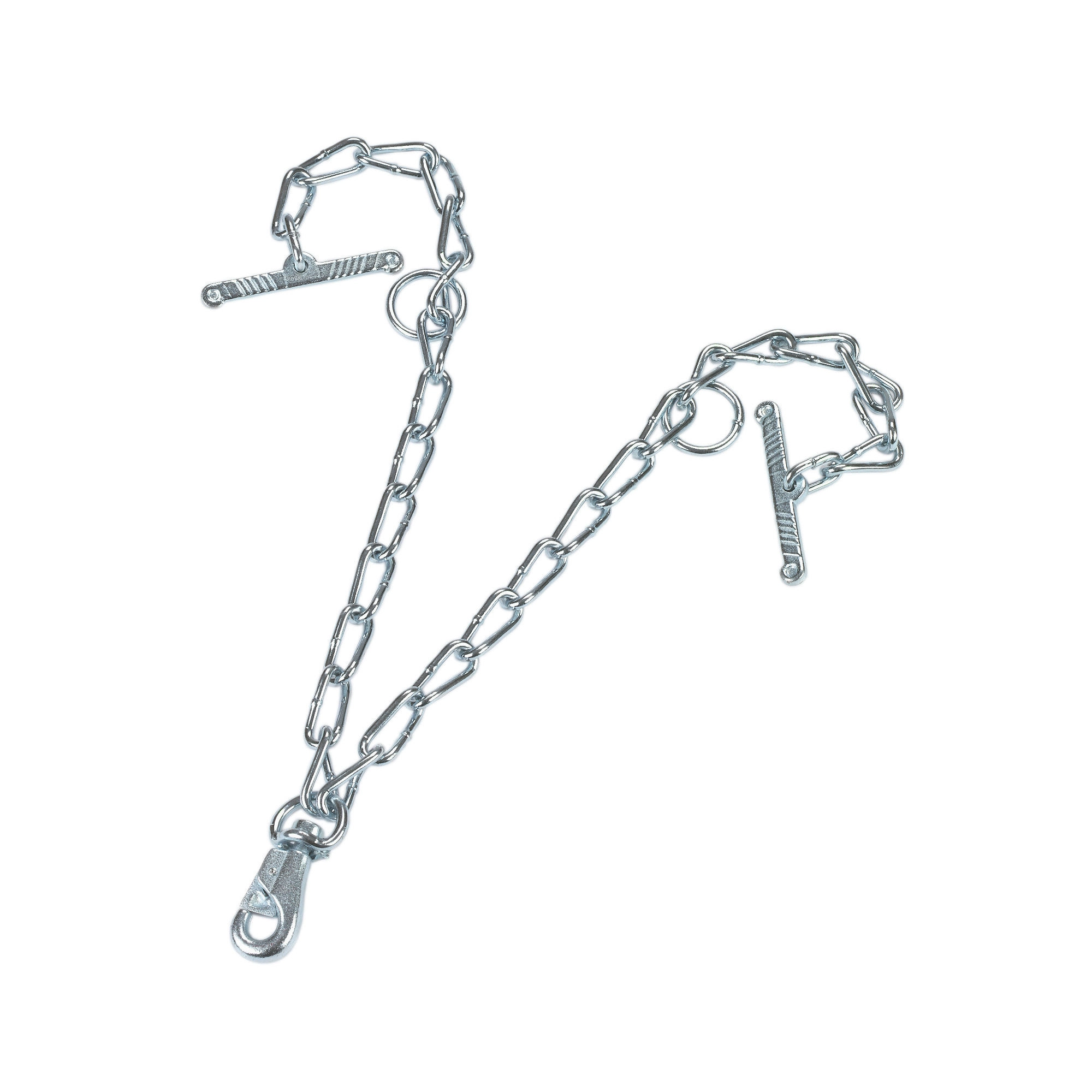 KERBL Kikötőlánc kétszárú , karabinerrel 70 cm -es 6mm