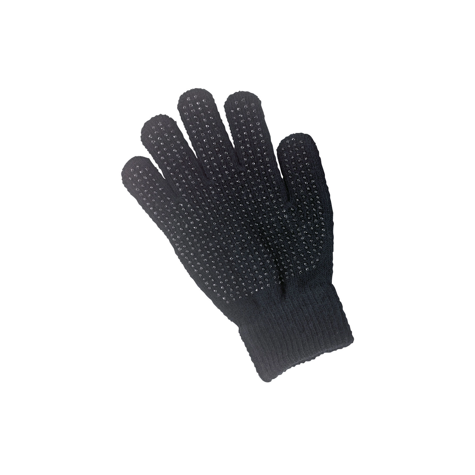 KERBL Magic Grippy lovaglókesztyű, fekete