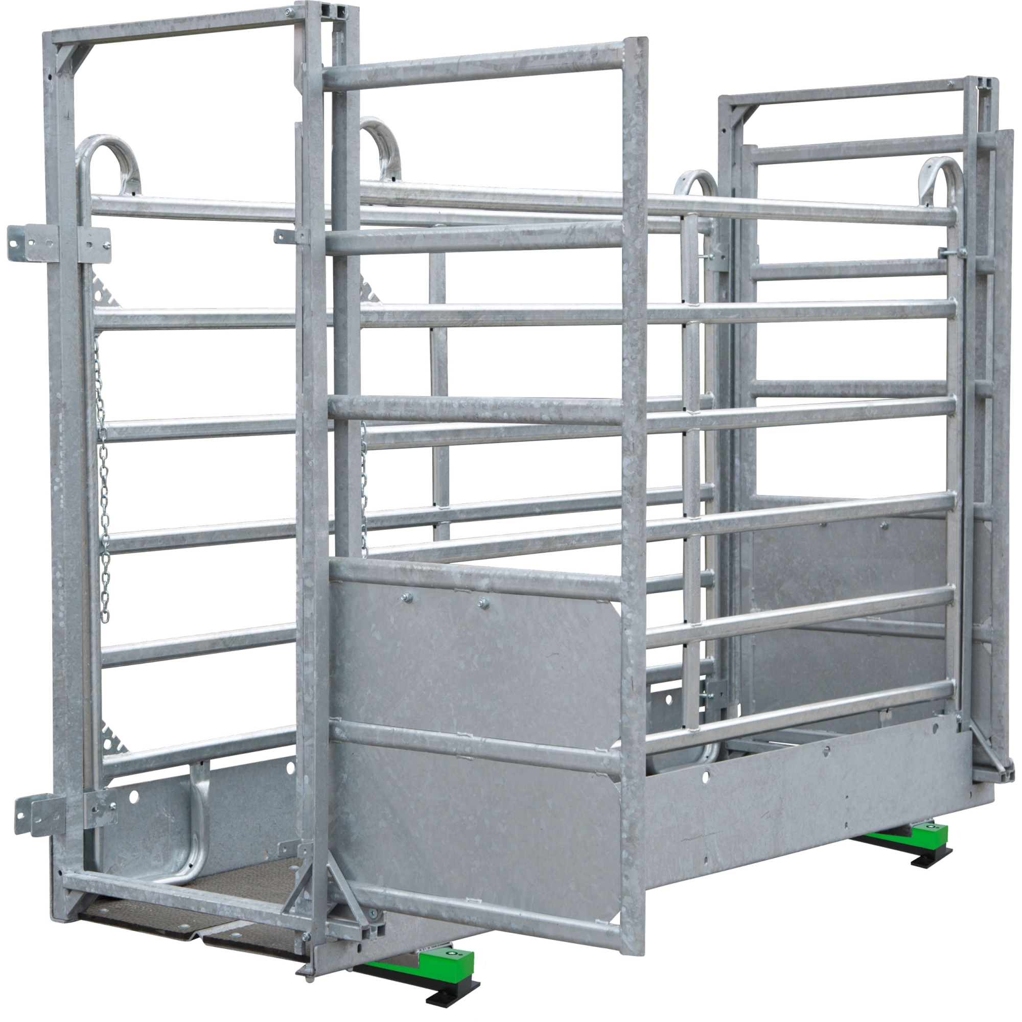 KERBL Mérleg állvány (mérő padozat, 2 panel, 2 csúszóajtó)