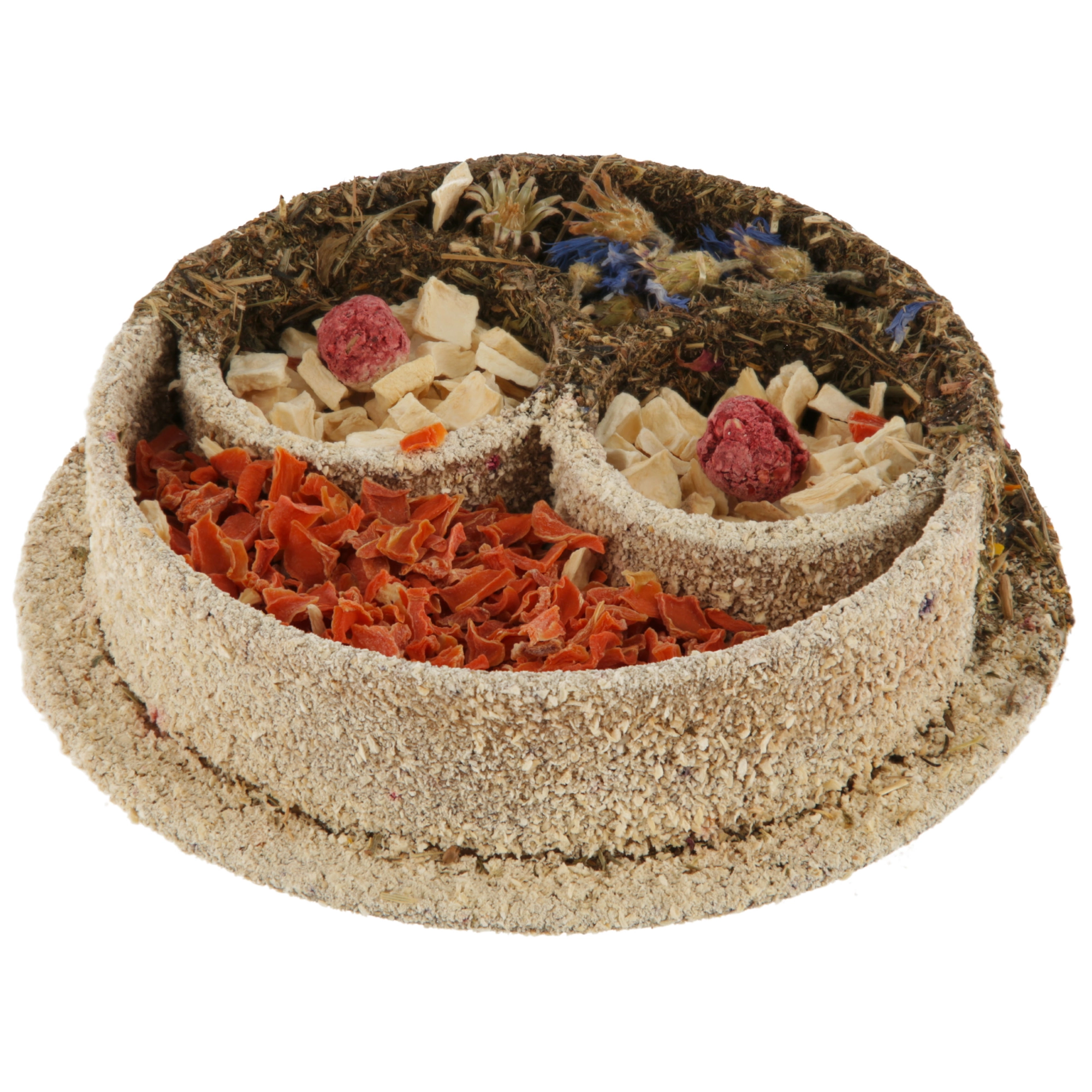 KERBL NativeSnacks zöldségestál, 15 cm