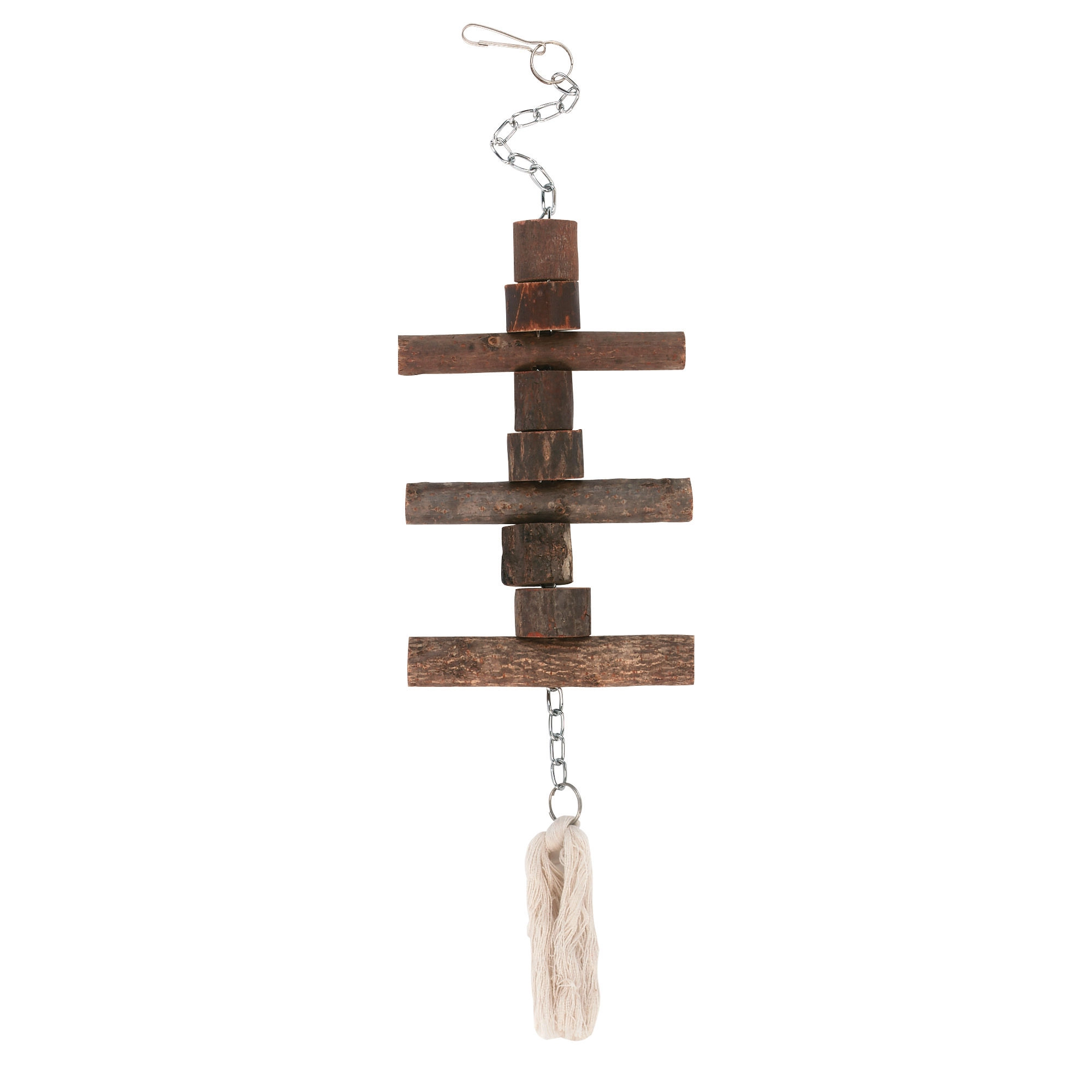 KERBL Papagáj játék, natúrfa 40 cm