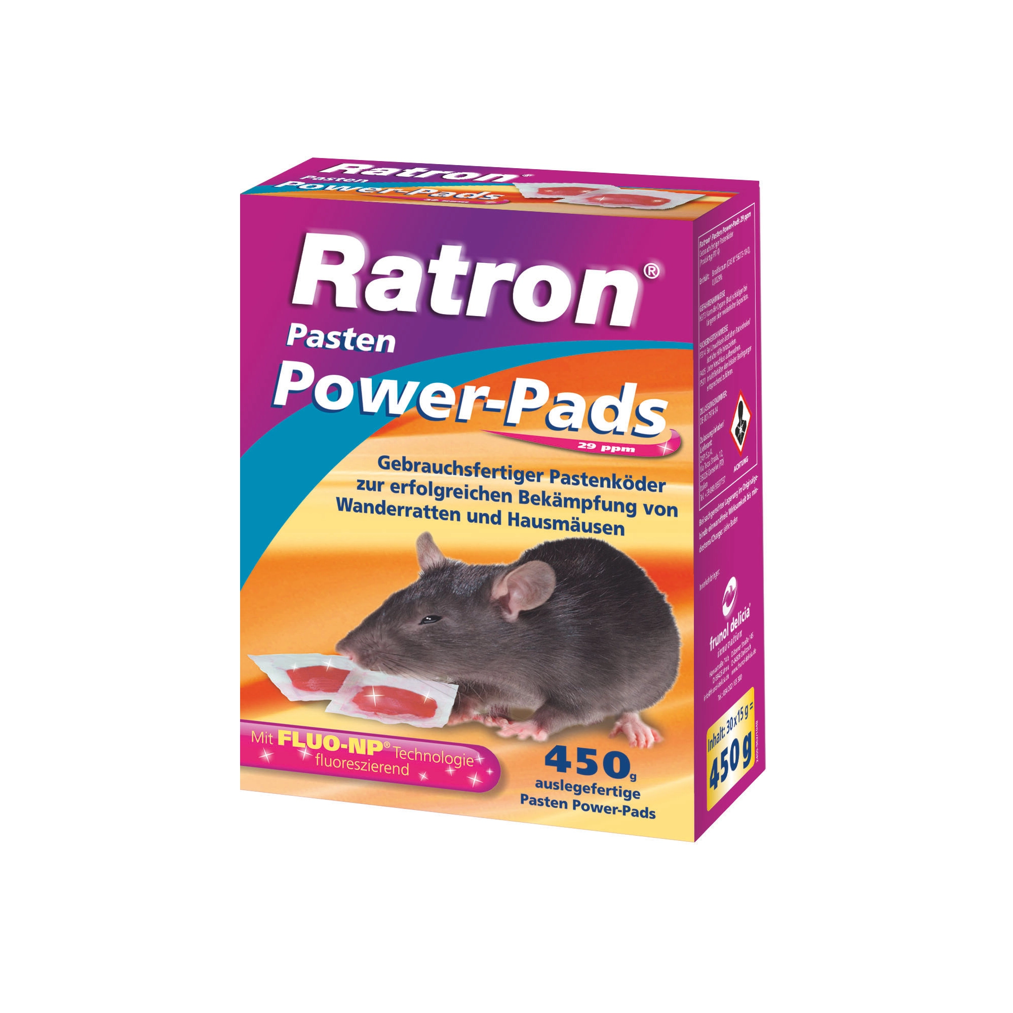 KERBL Ratron Power-Pads paszta 29 ppm - 450 g