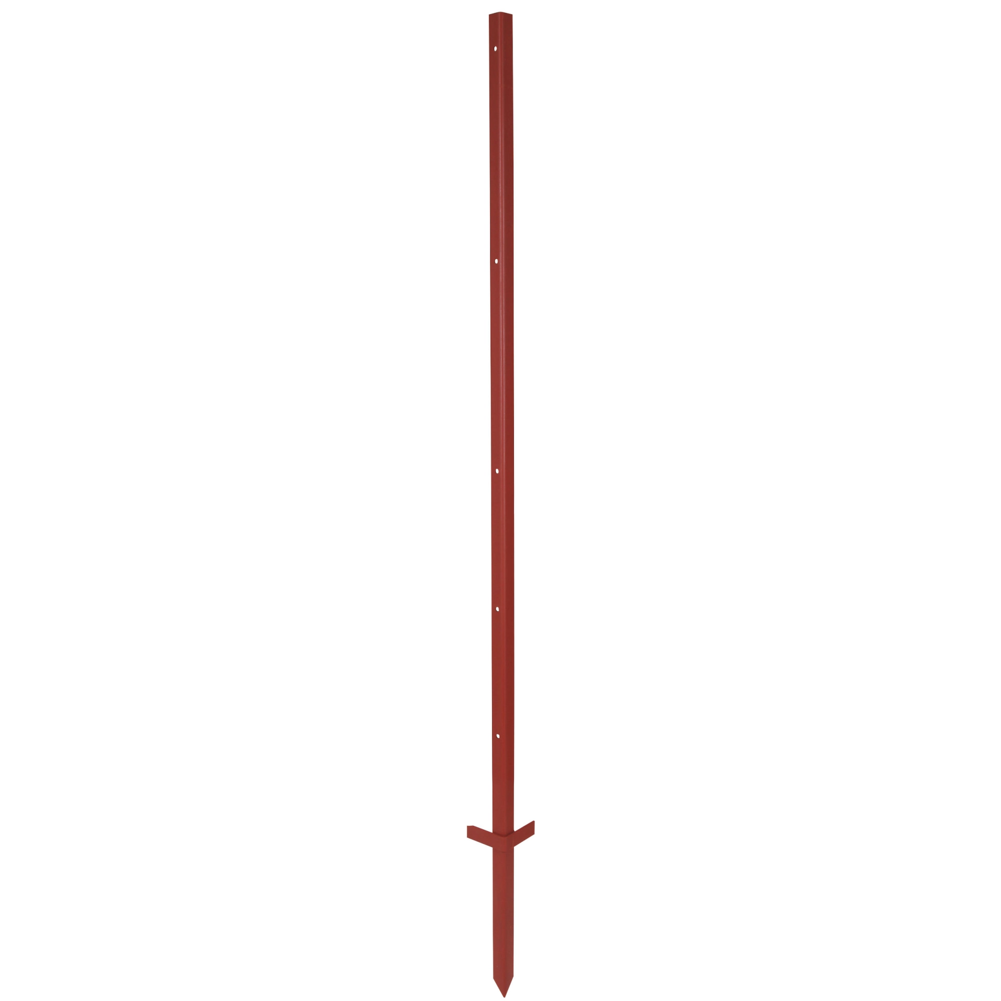 KERBL Szögletes acél karó 3 mm 150 cm, 10 db