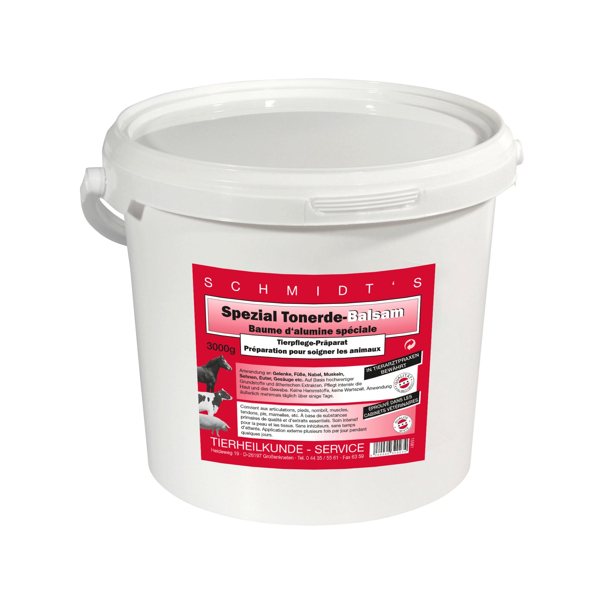 KERBL Tonerde Balsam tőgyápoló 3 kg