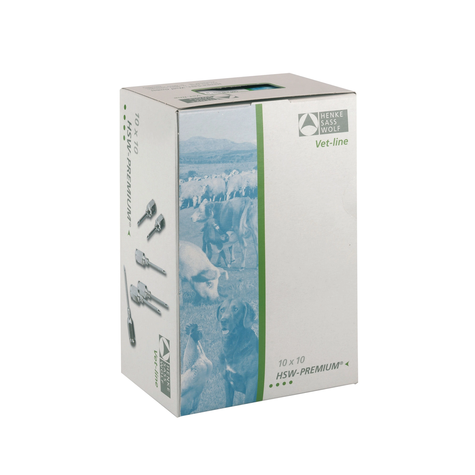 KERBL Tű Premium Gew. 1,0 x 10