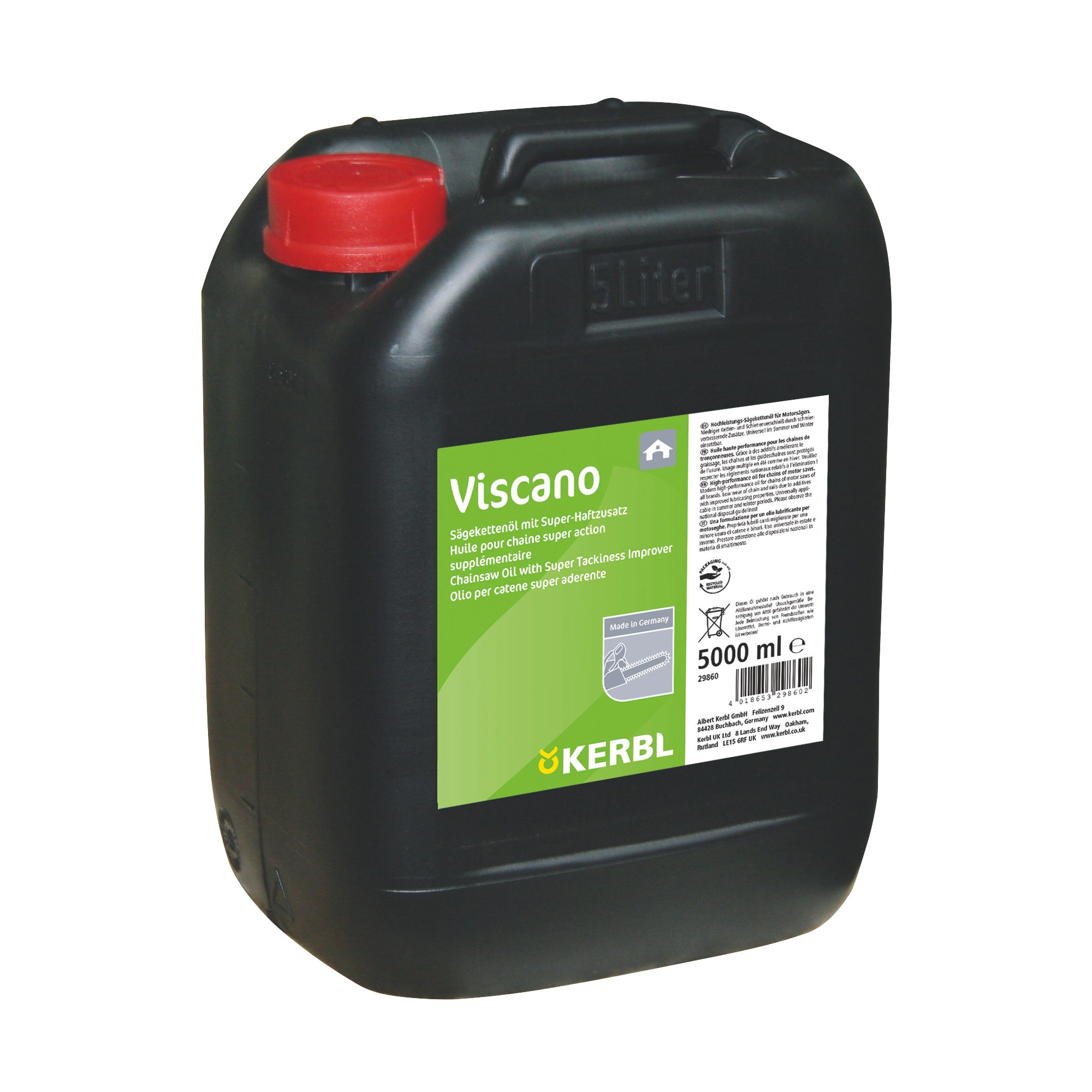 KERBL Viscano fűrészlánc olaj 5l, ásványi