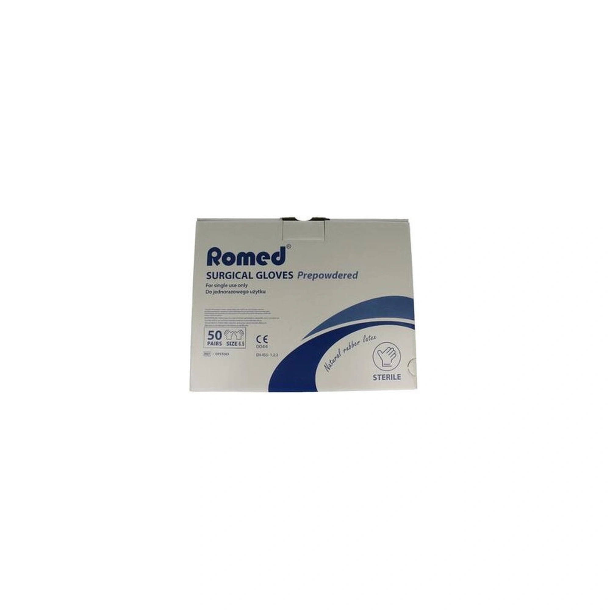 Kesztyű Latex Steril 6.5 Romed