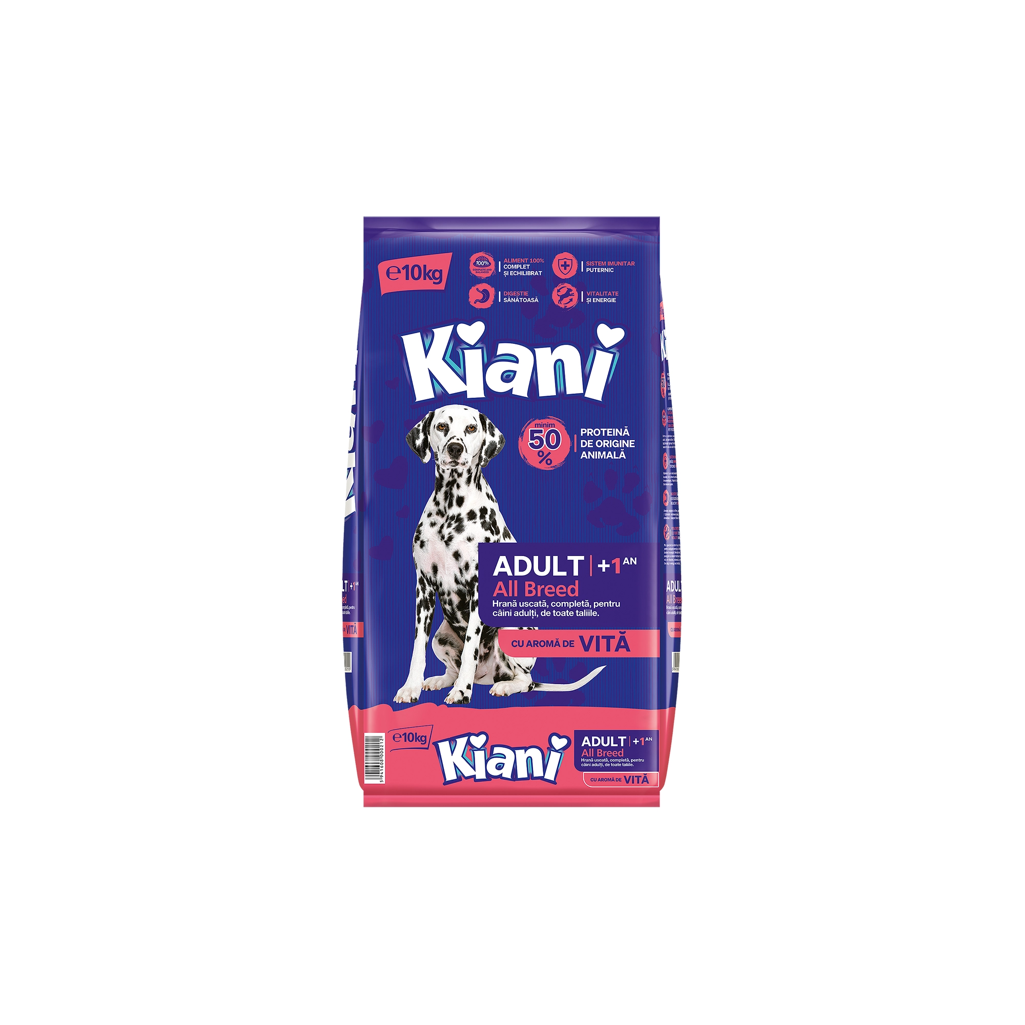 Kiani kutya száraztáp marha 10kg