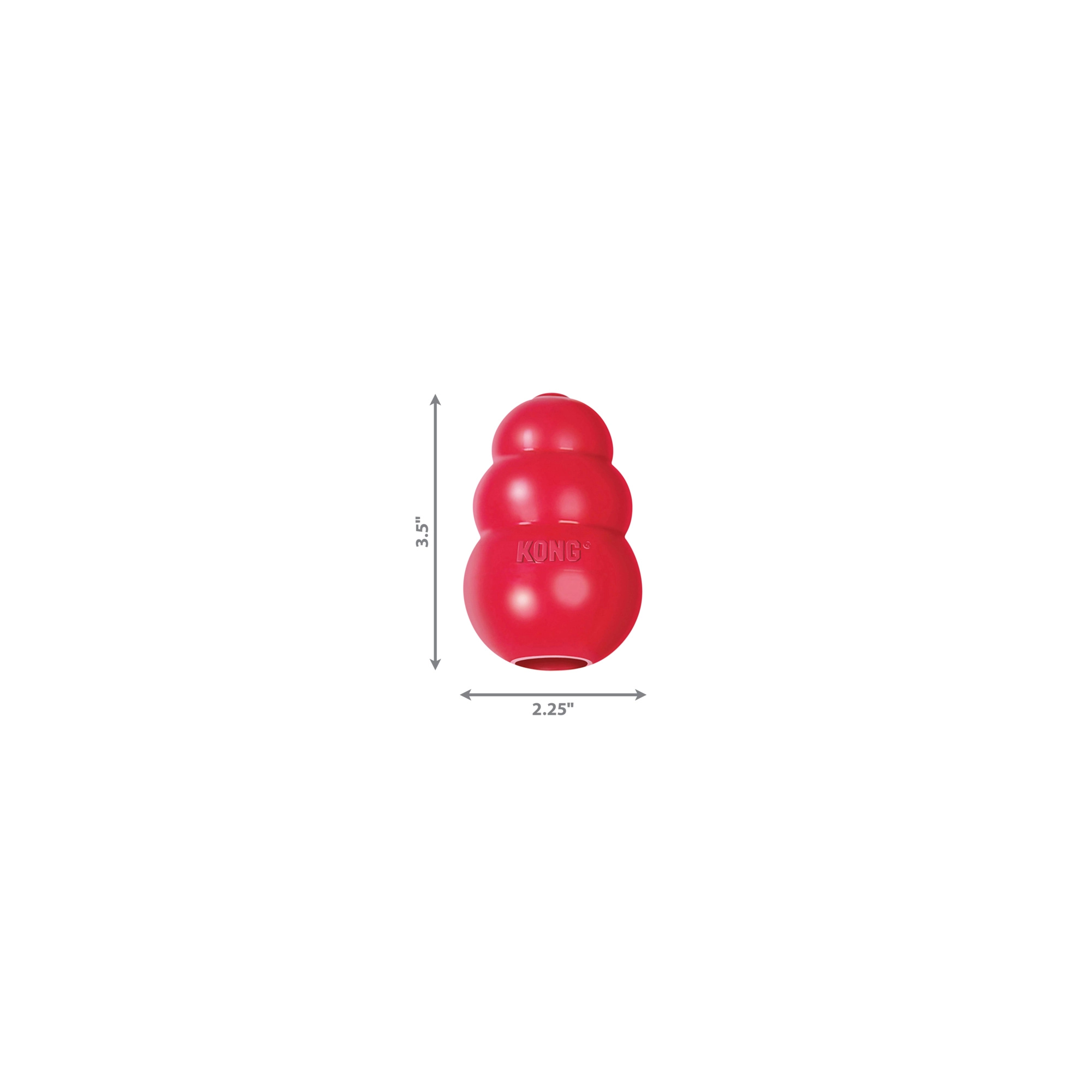 KONG Classic Harang Piros Kutyajáték M