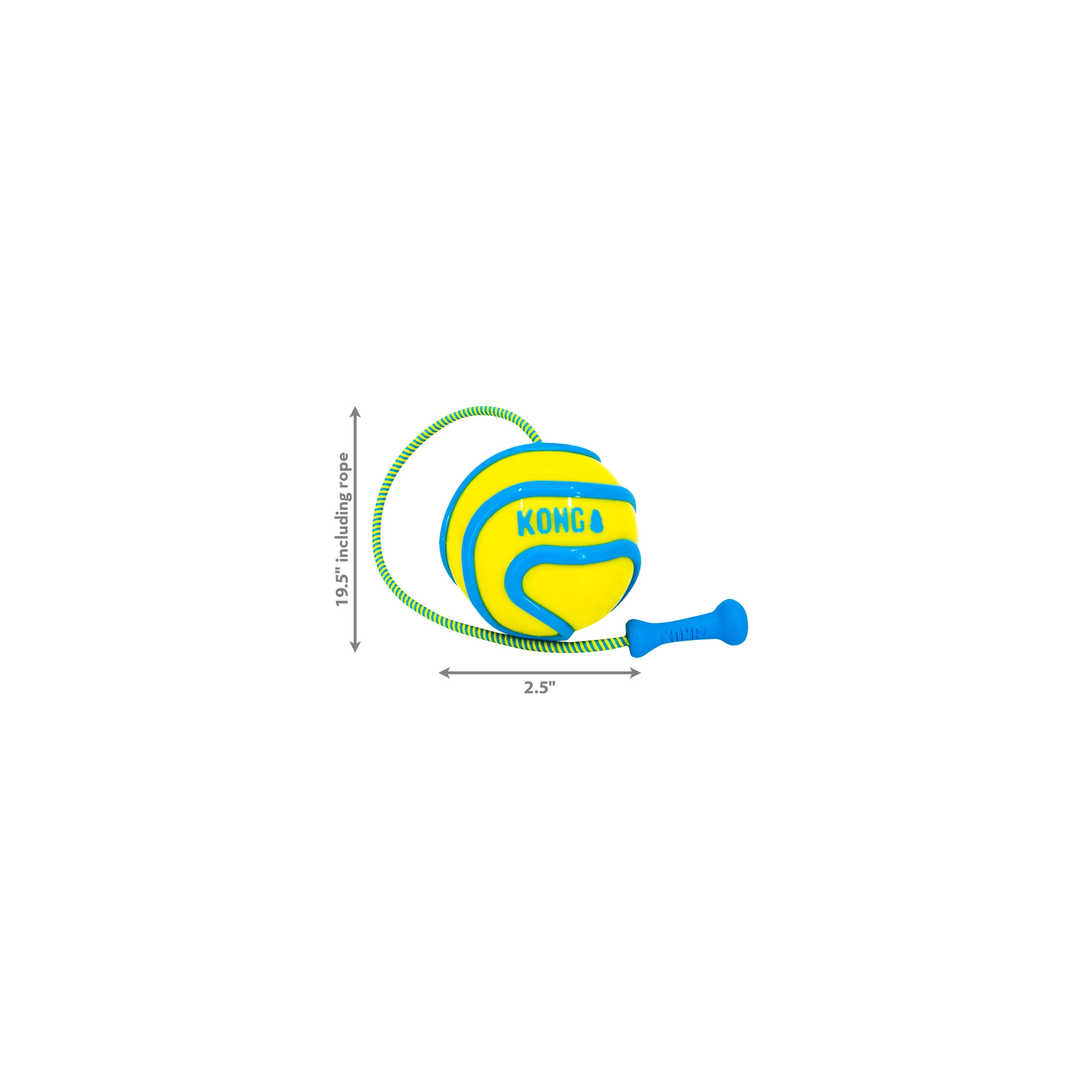 KONG Wavz Bunjiball Labda Kutyajáték M