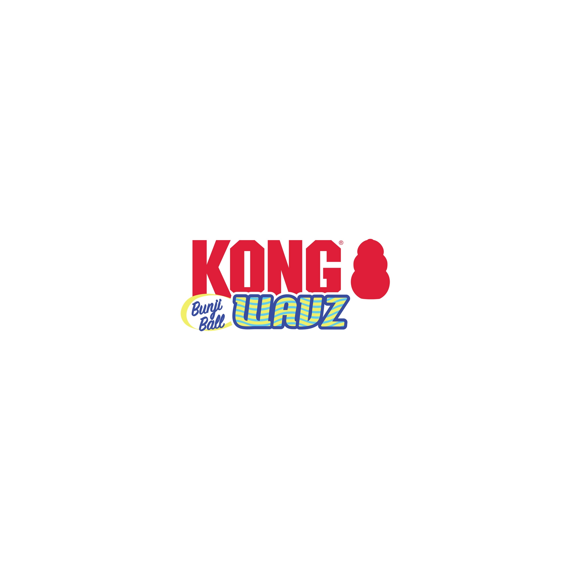 KONG Wavz Bunjiball Labda Kutyajáték M