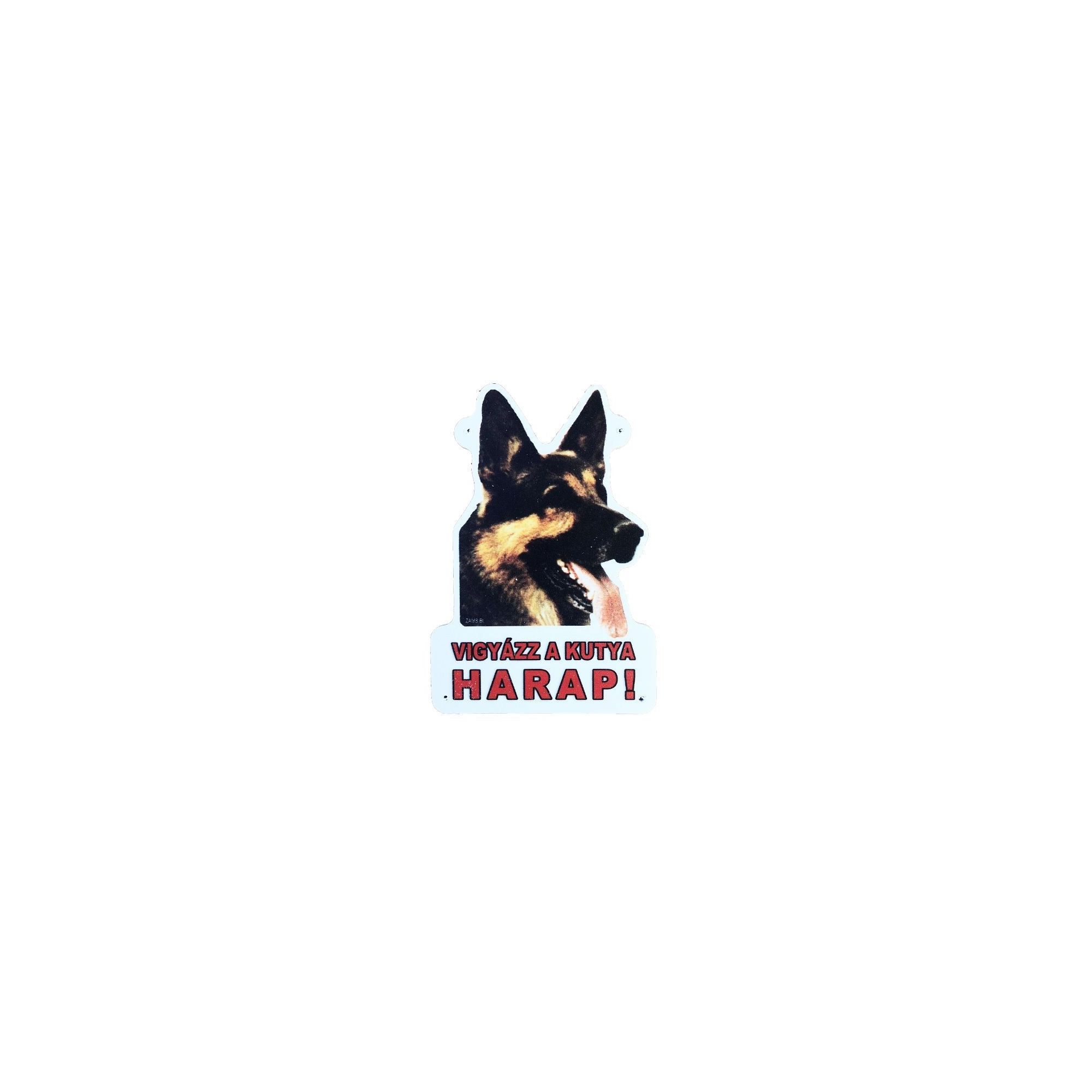 Kutya Harap Tábla Formázott (többféle)