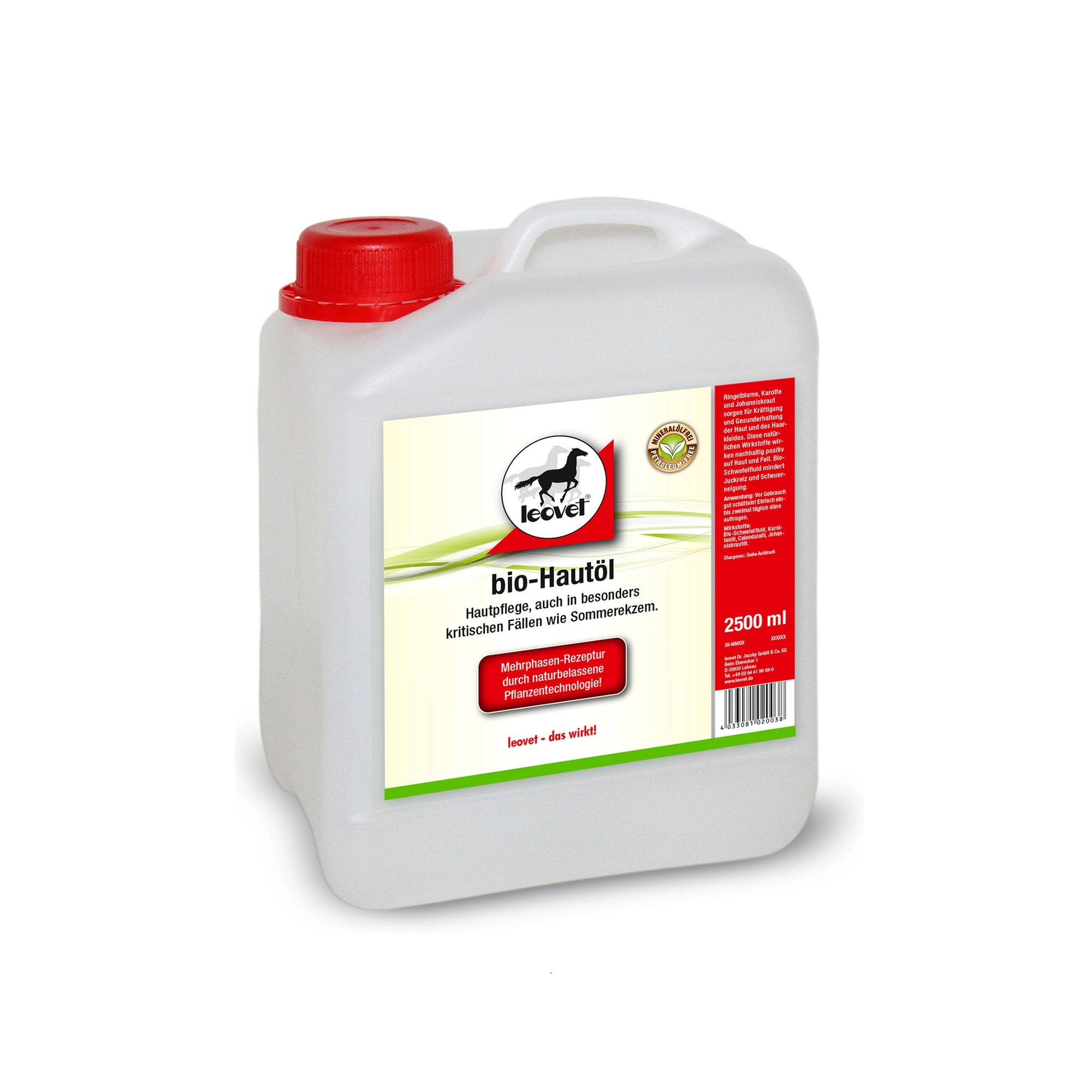 Leovet bio-Skin olaj utántöltő 2500ml