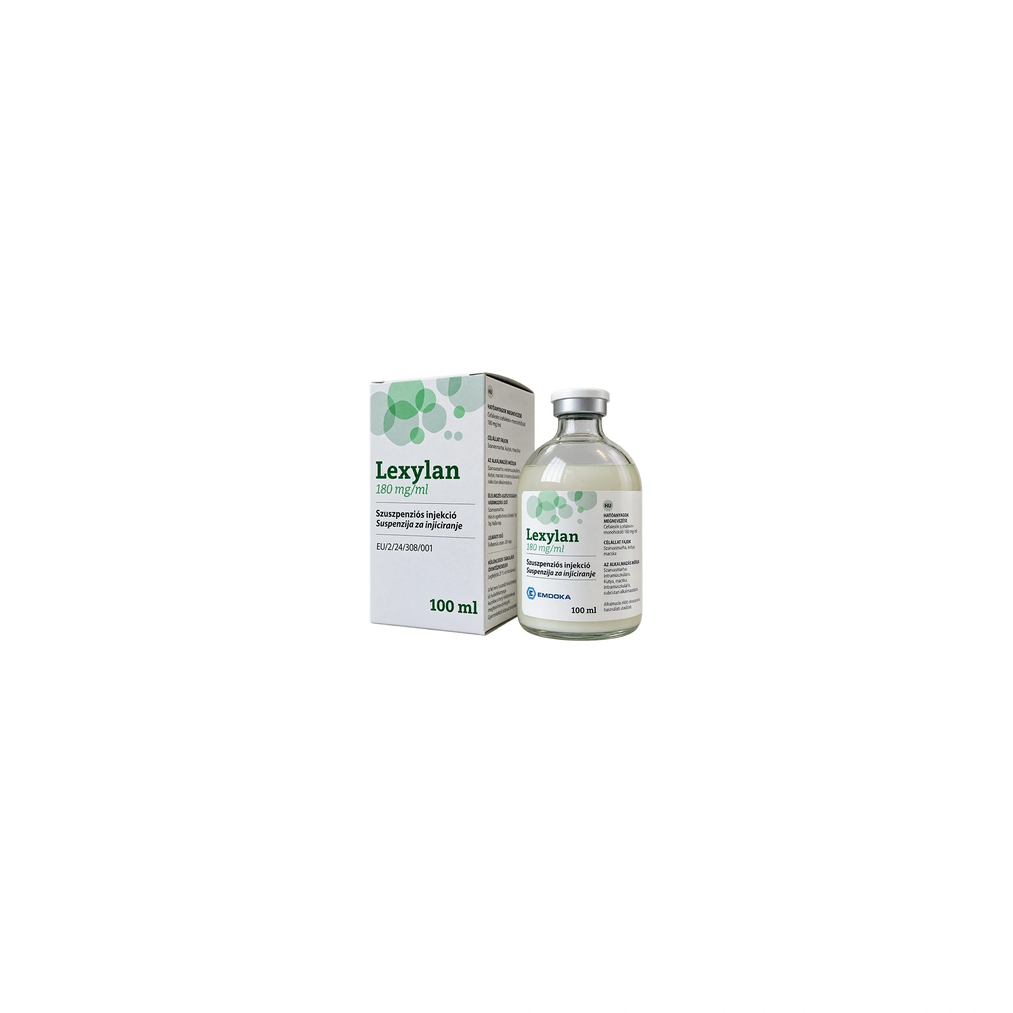 Lexylan 180 mg/ml szuszpenziós injekció 100ml