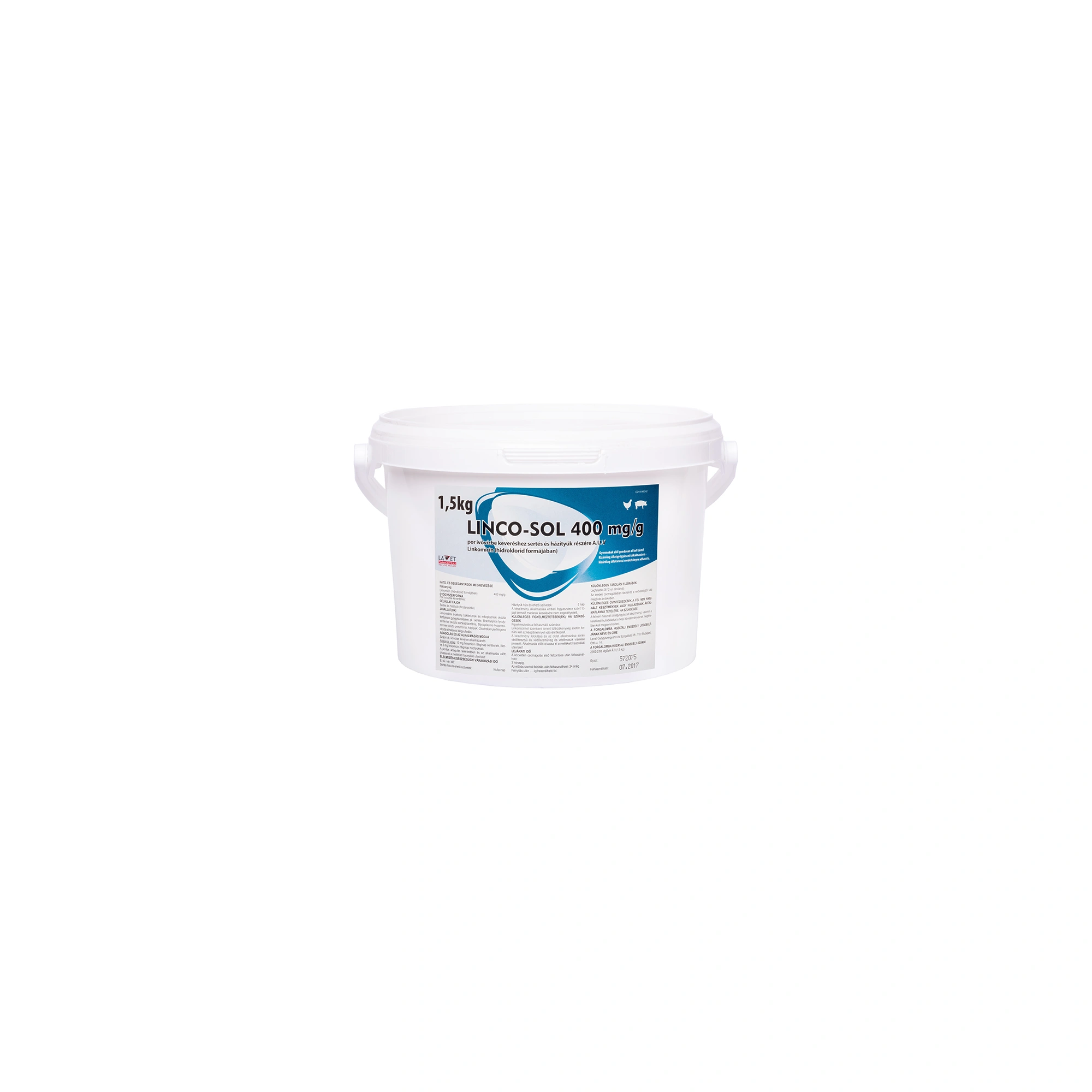 Linco-Sol 400 mg/g por 1,5 kg