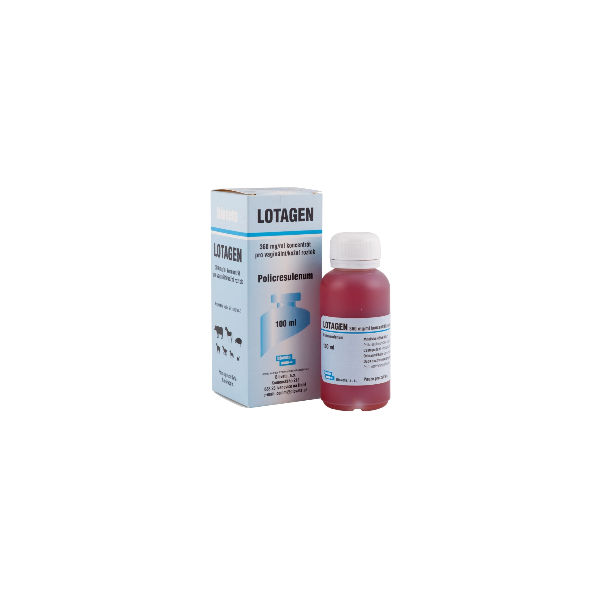 LOTAGEN 360 MG/ML 100 ML