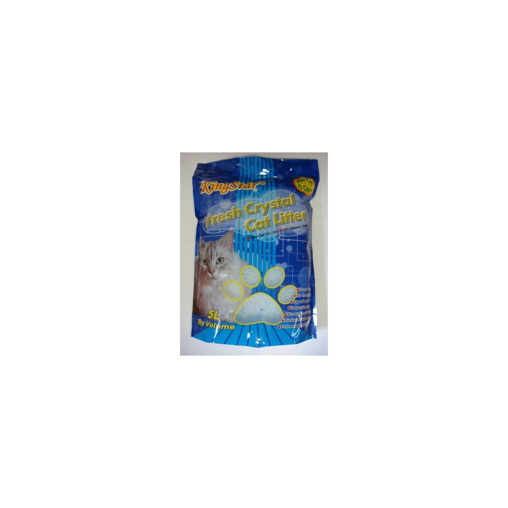 Kingstar illatmentes szilika macskaalom 5l (2kg)