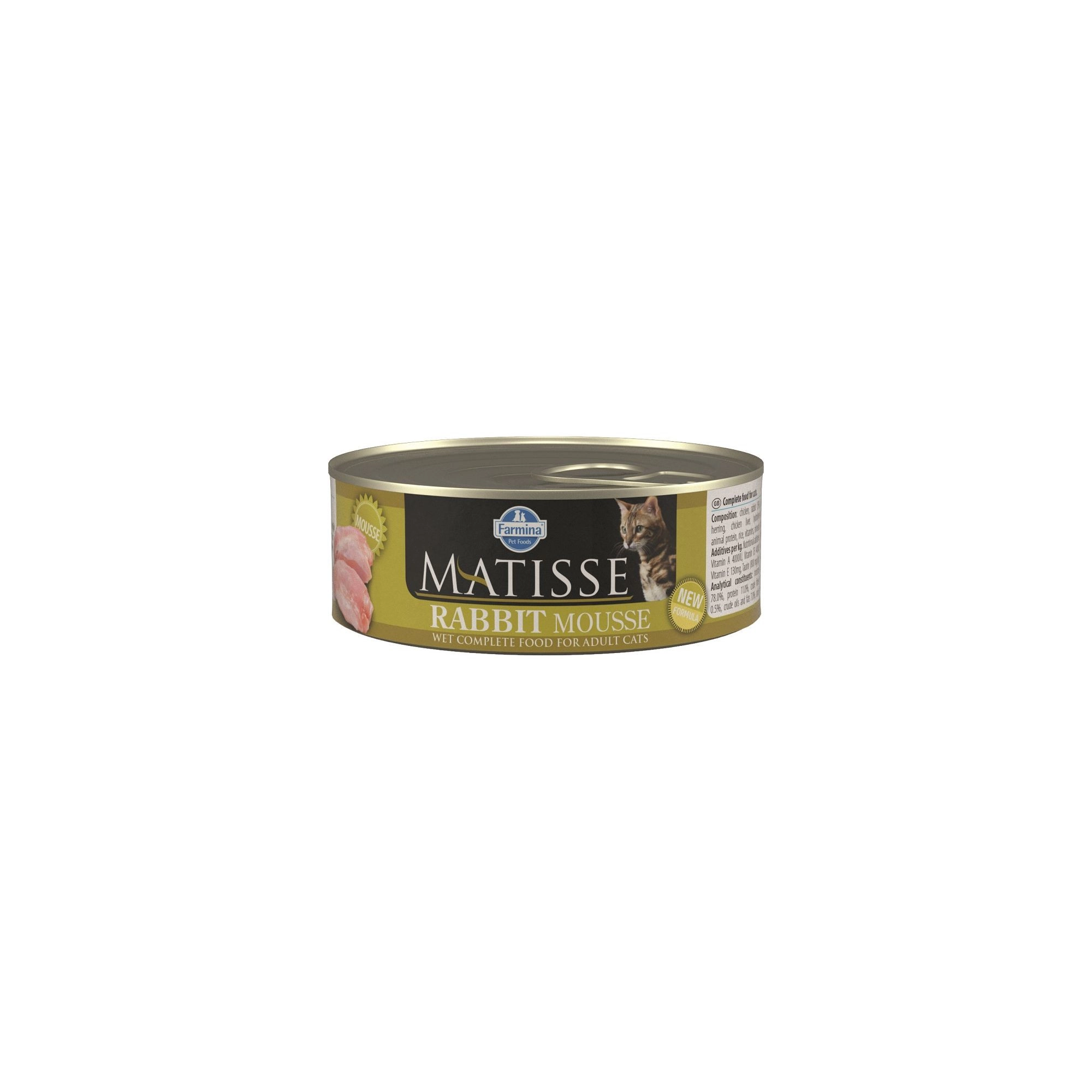 Matisse Cat konzerv Mousse Nyúl 85g