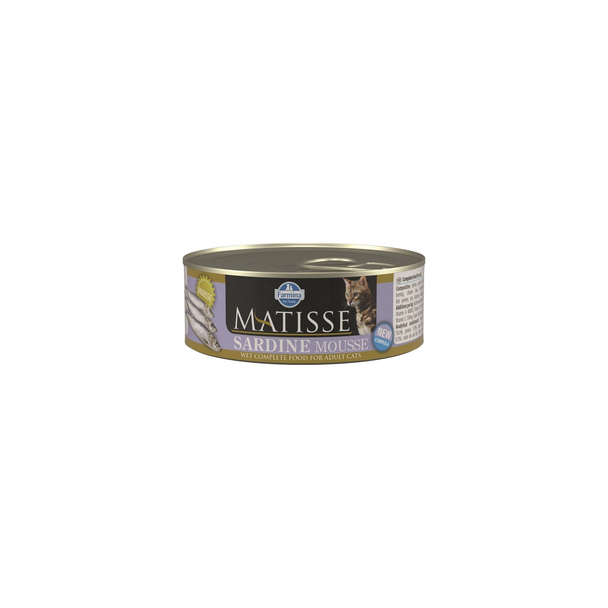 Matisse Cat konzerv Mousse Szardínia 85g