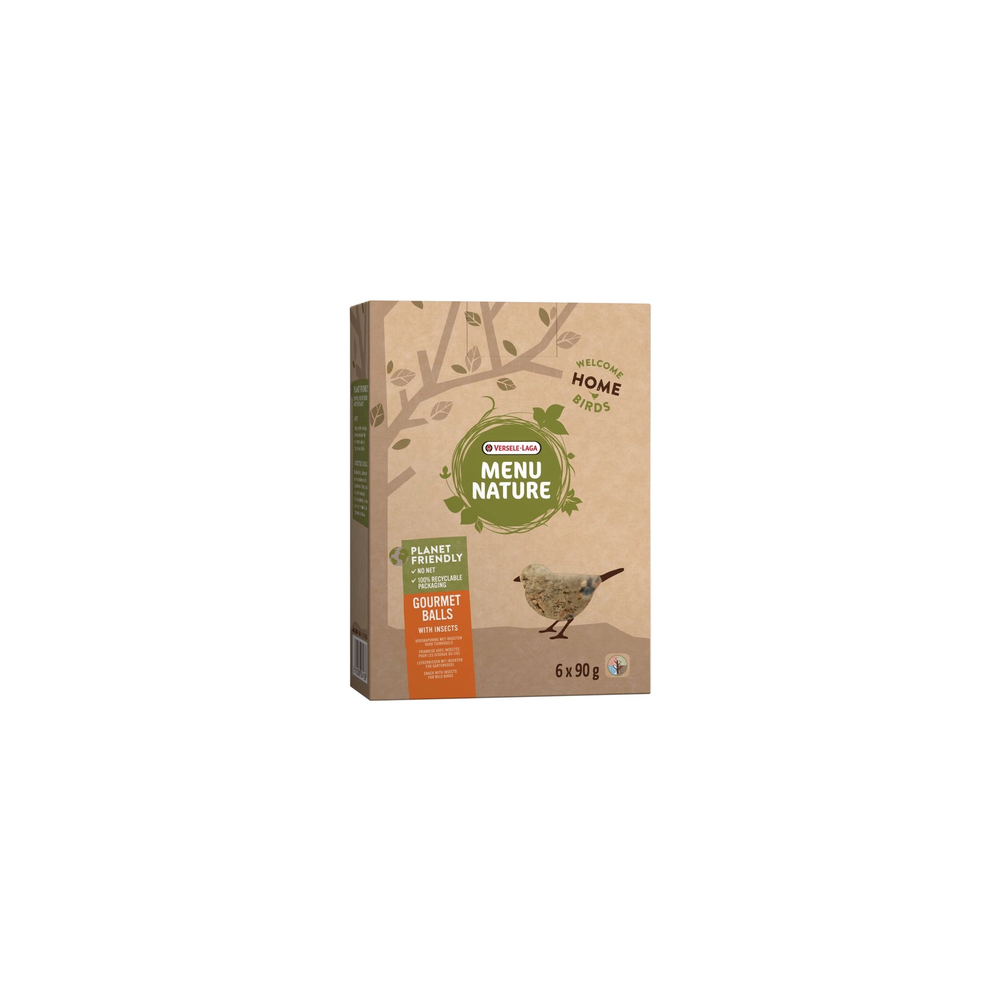 Menü Nature faggyúgolyó férges 6x90g