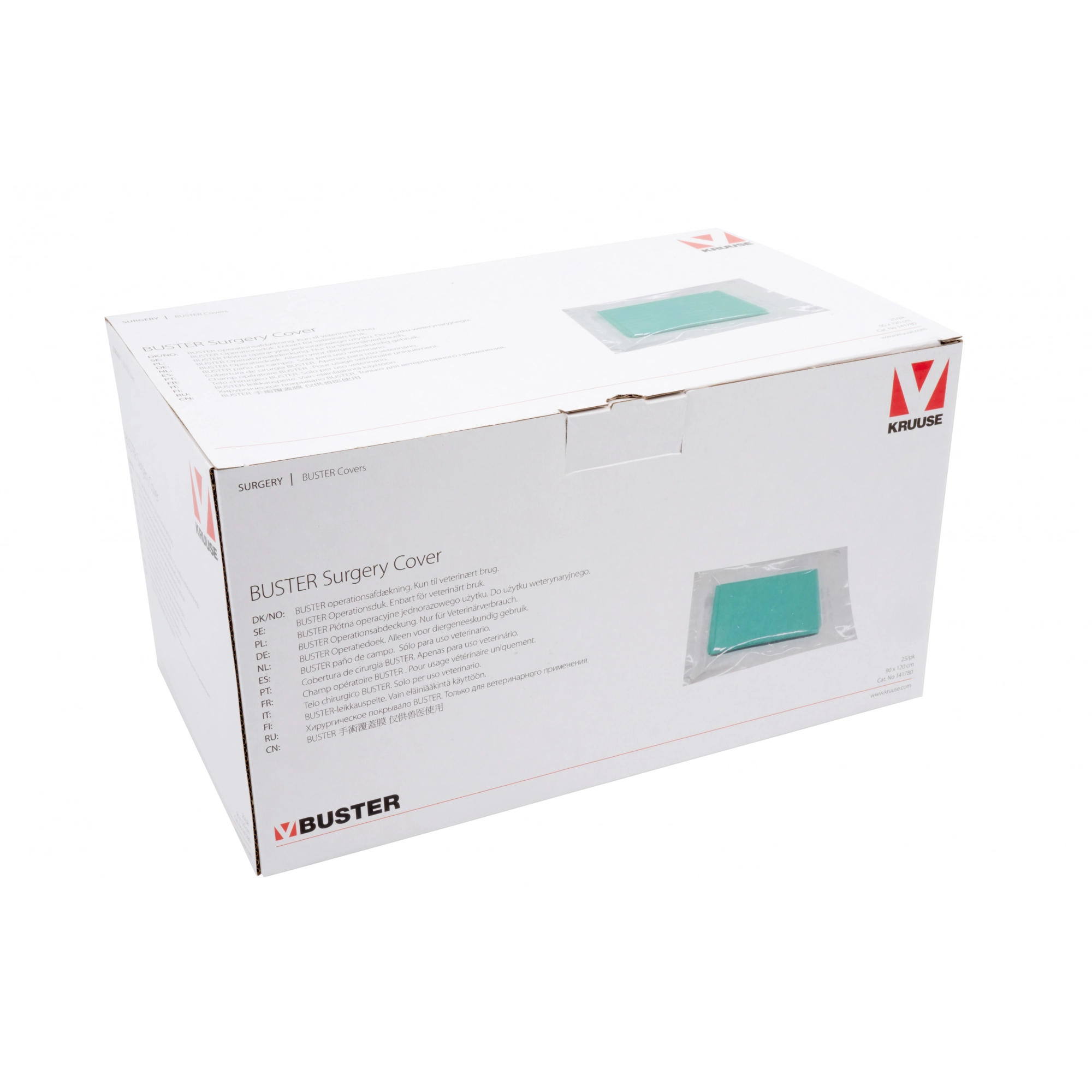 Műtéti kendő steril 90x120 cm Buster