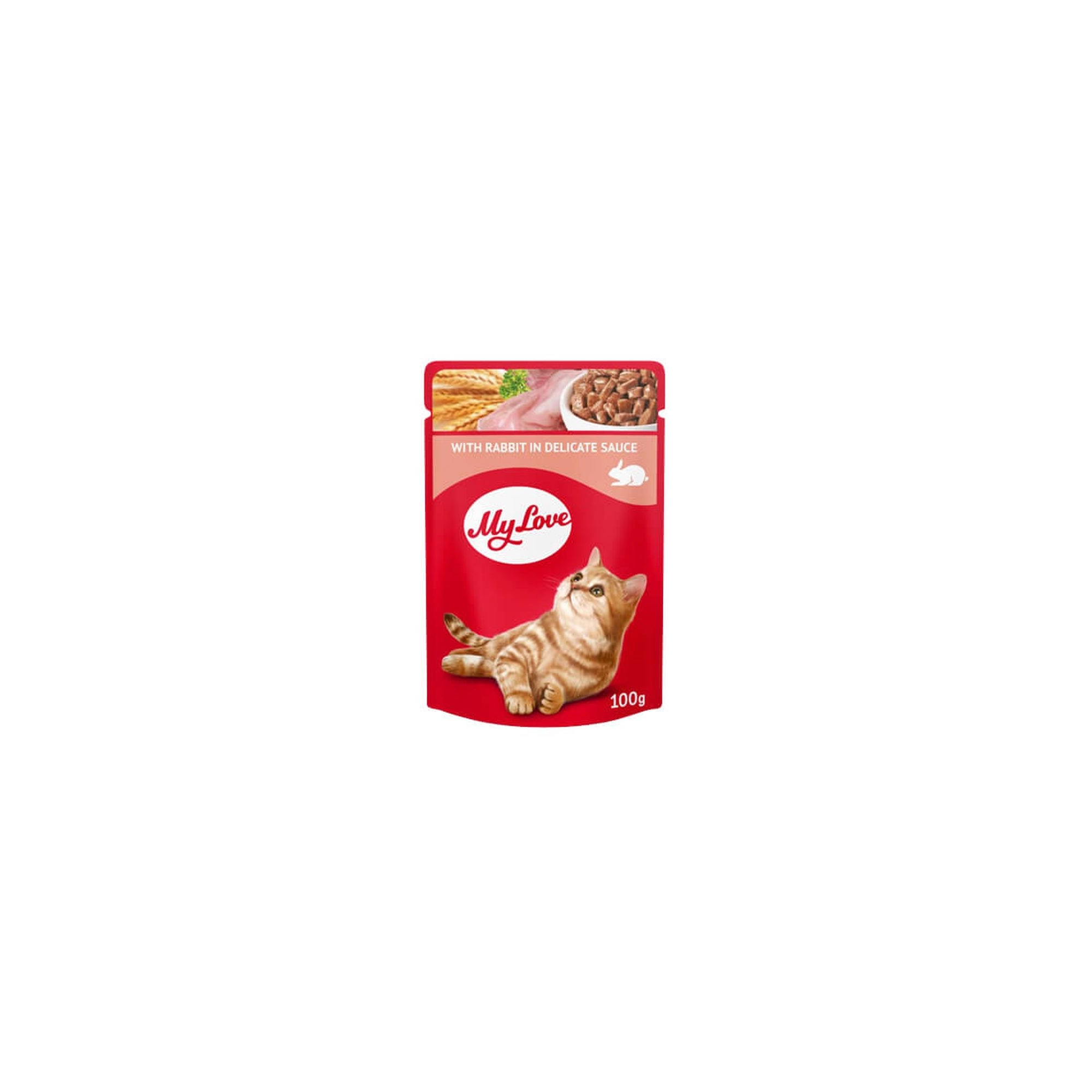 My Love Alutasakos Macskaeledel Nyúl Ízletes Szószban 100g