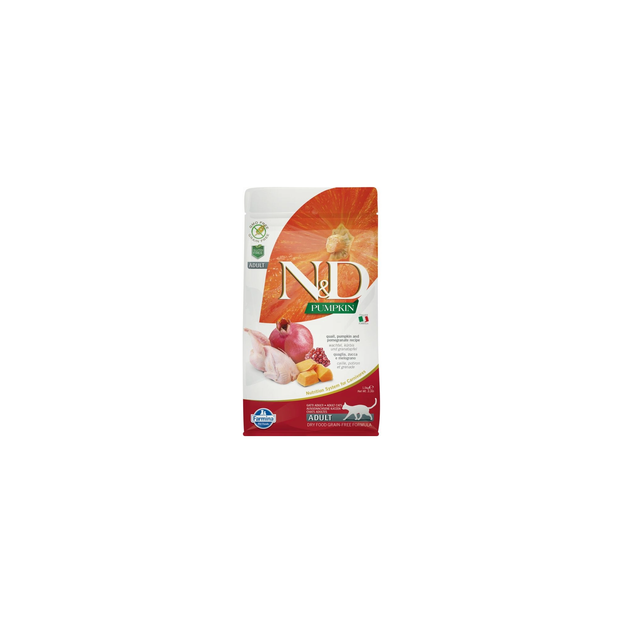 N&D Cat Grain Free Pumpkin fürj 1,5kg