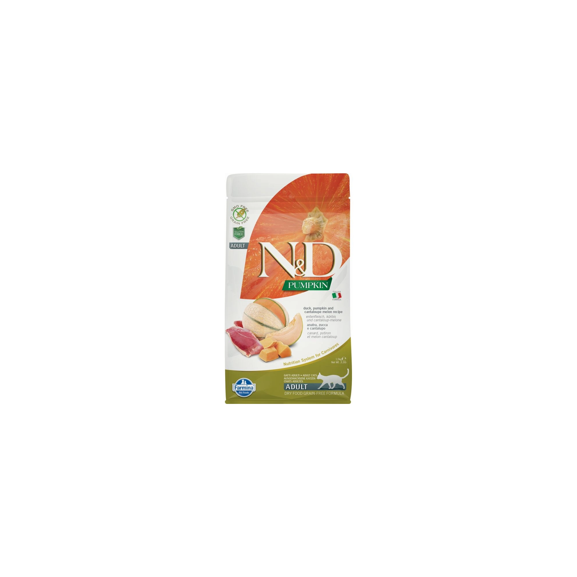 N&D Cat Grain Free Pumpkin kacsa 1,5kg