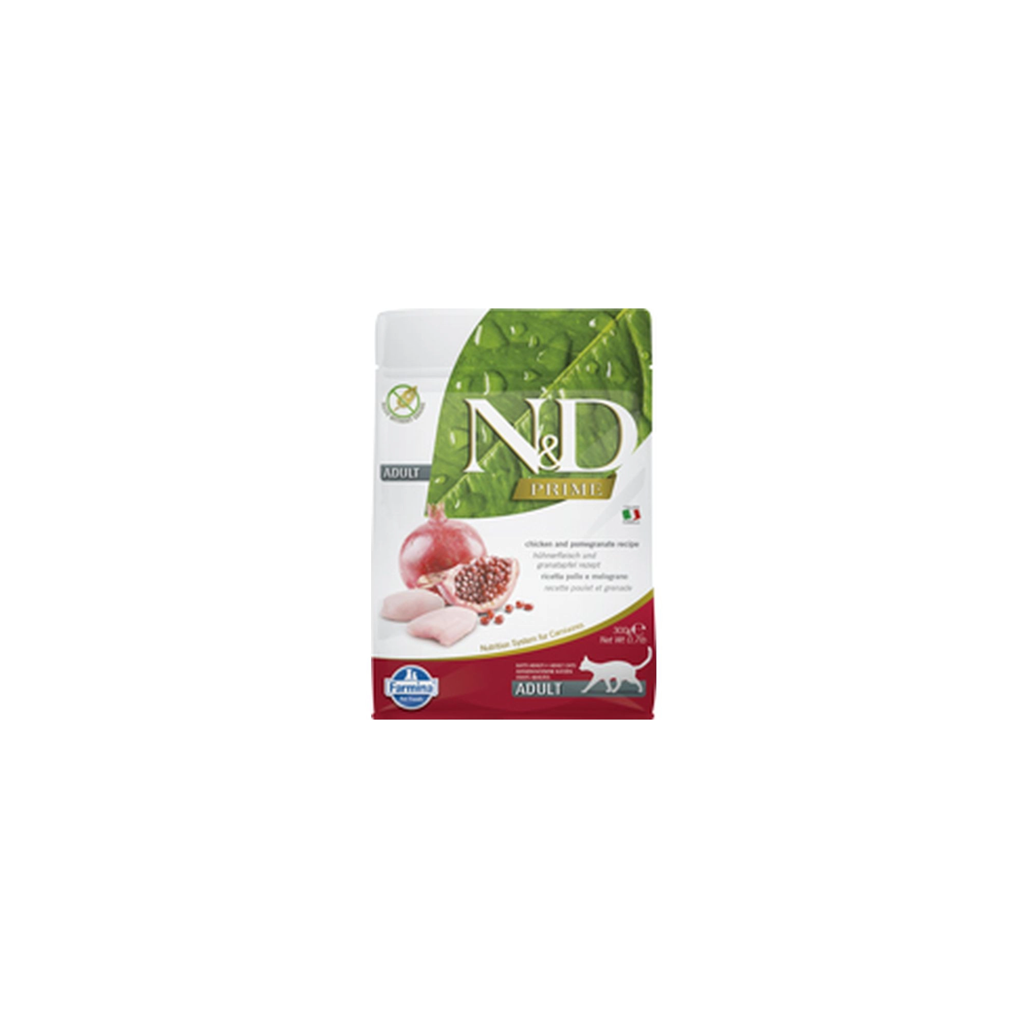 N&D Cat Prime csirke & gránátalma adult 300g