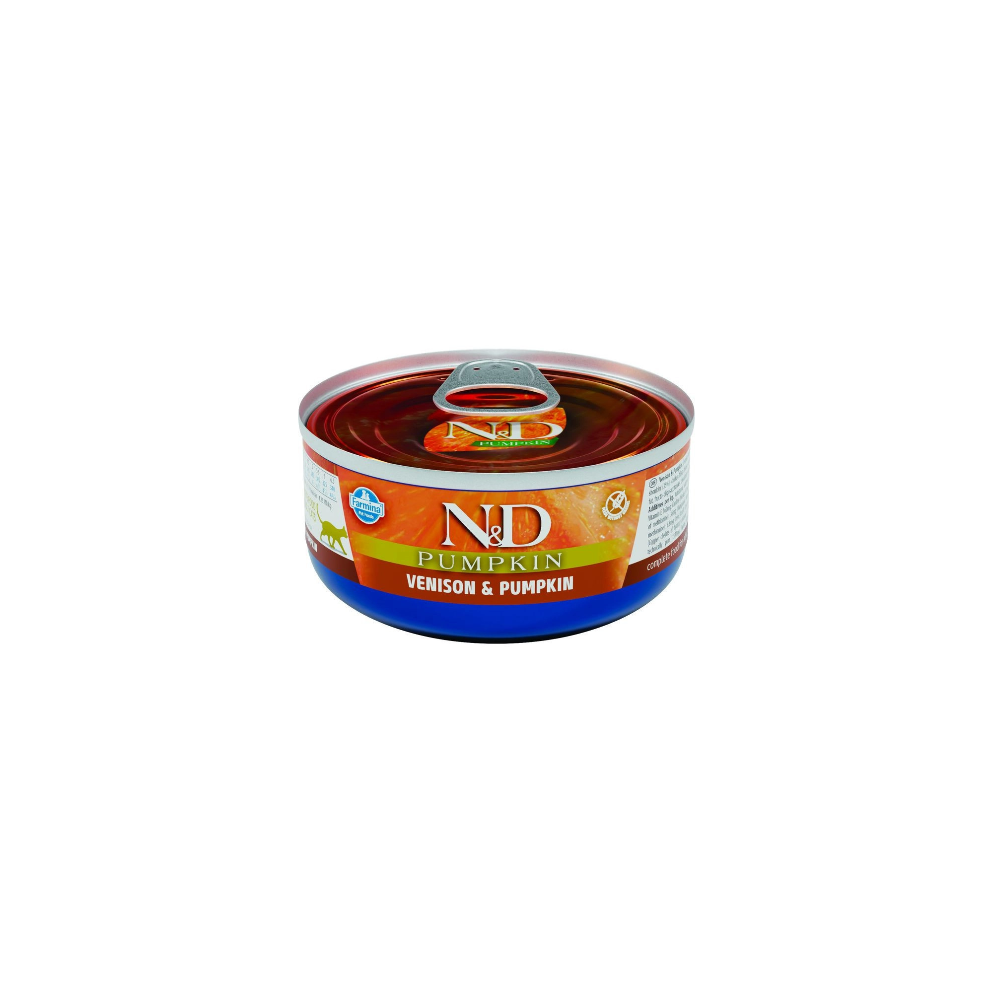 N&D Pumpkin Cat konzerv szarvas & sütőtök 80g
