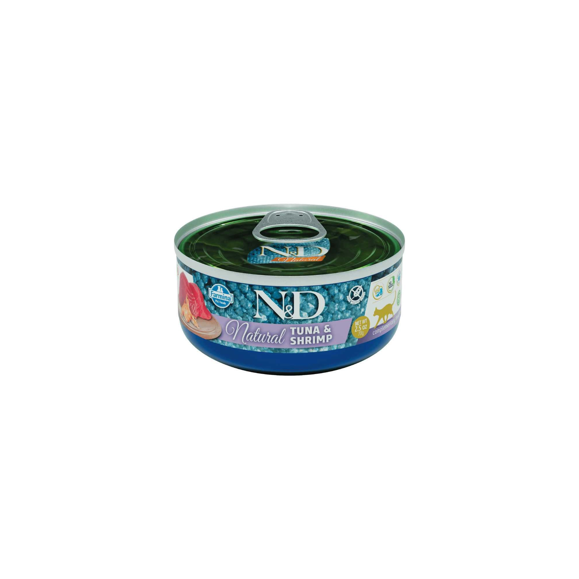 N&D Ocean cat konzerv tonhal&garnélarák 70g