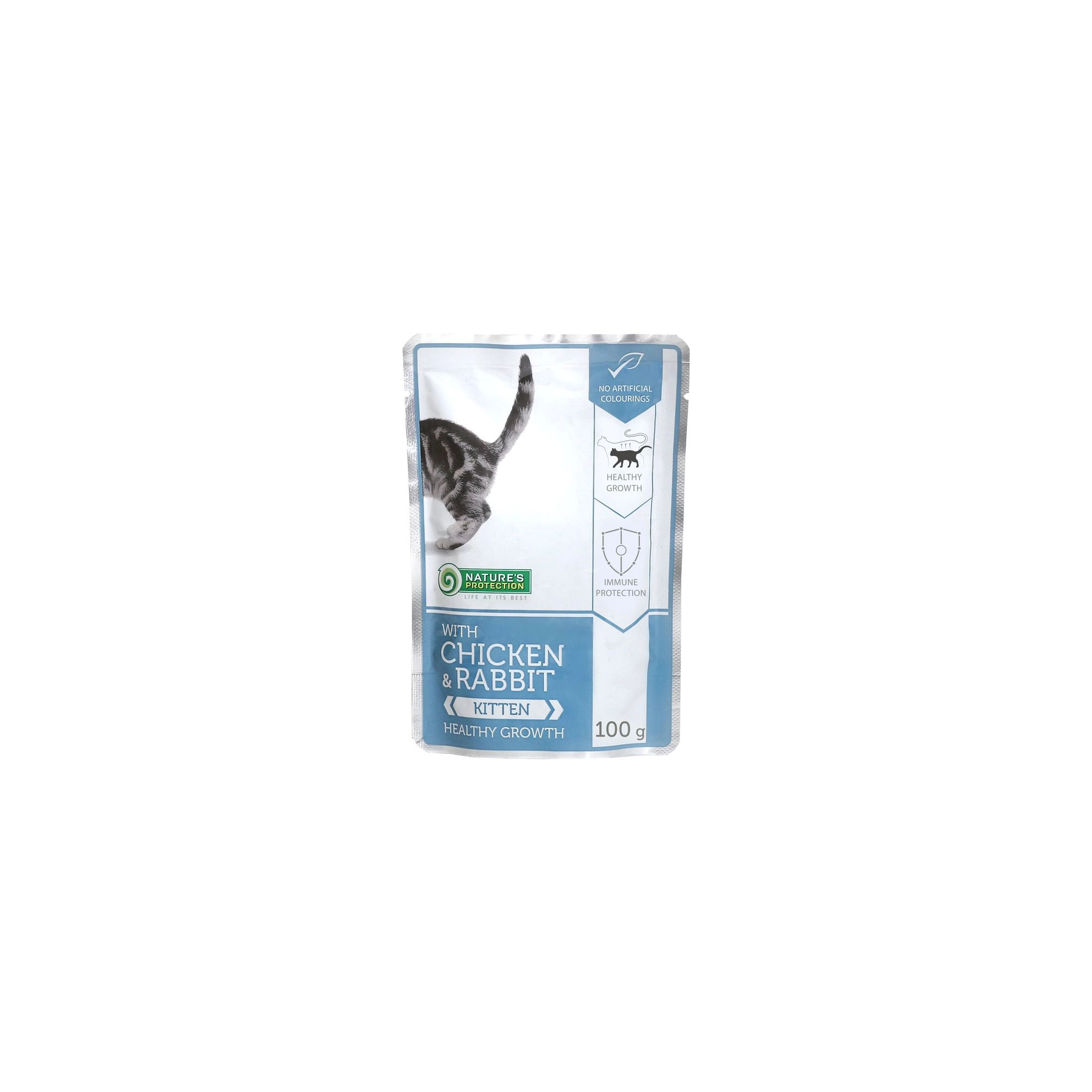Natures Protection Alutasakos Kitten Chicken&rabbit 100g