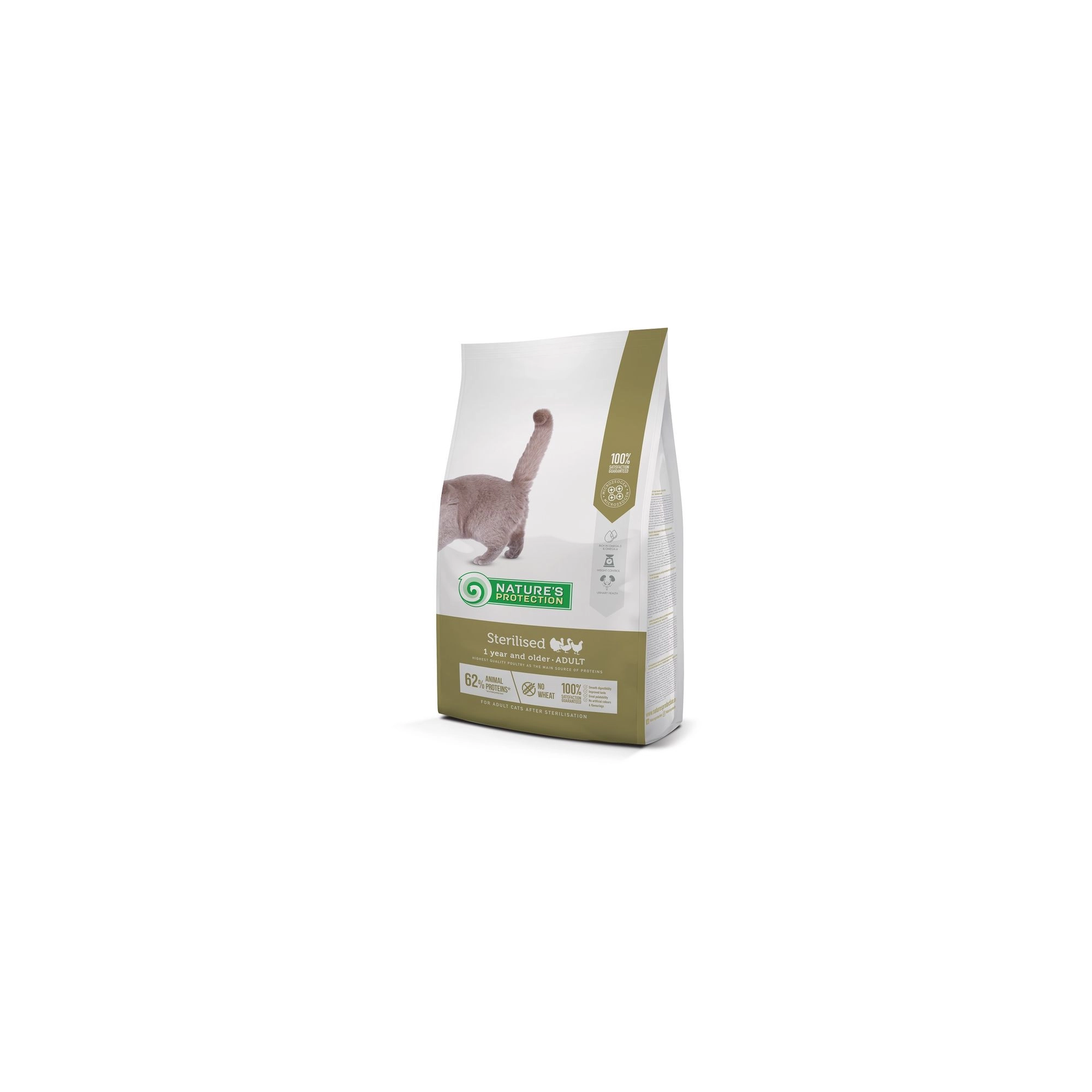 Natures Protection Cat Adult Sterilised Poultry 2kg