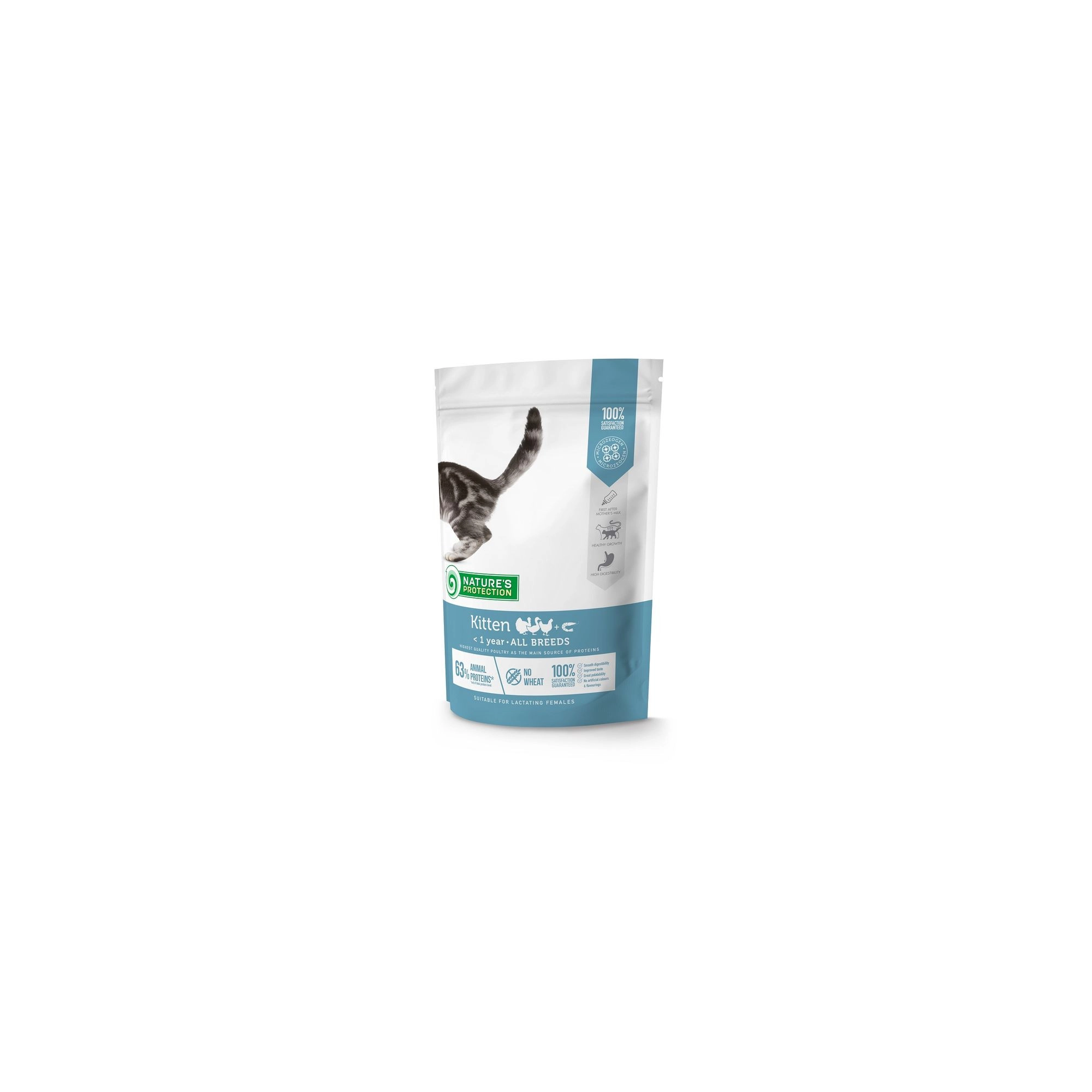Natures Protection Cat Kitten Poultry with krill 400g