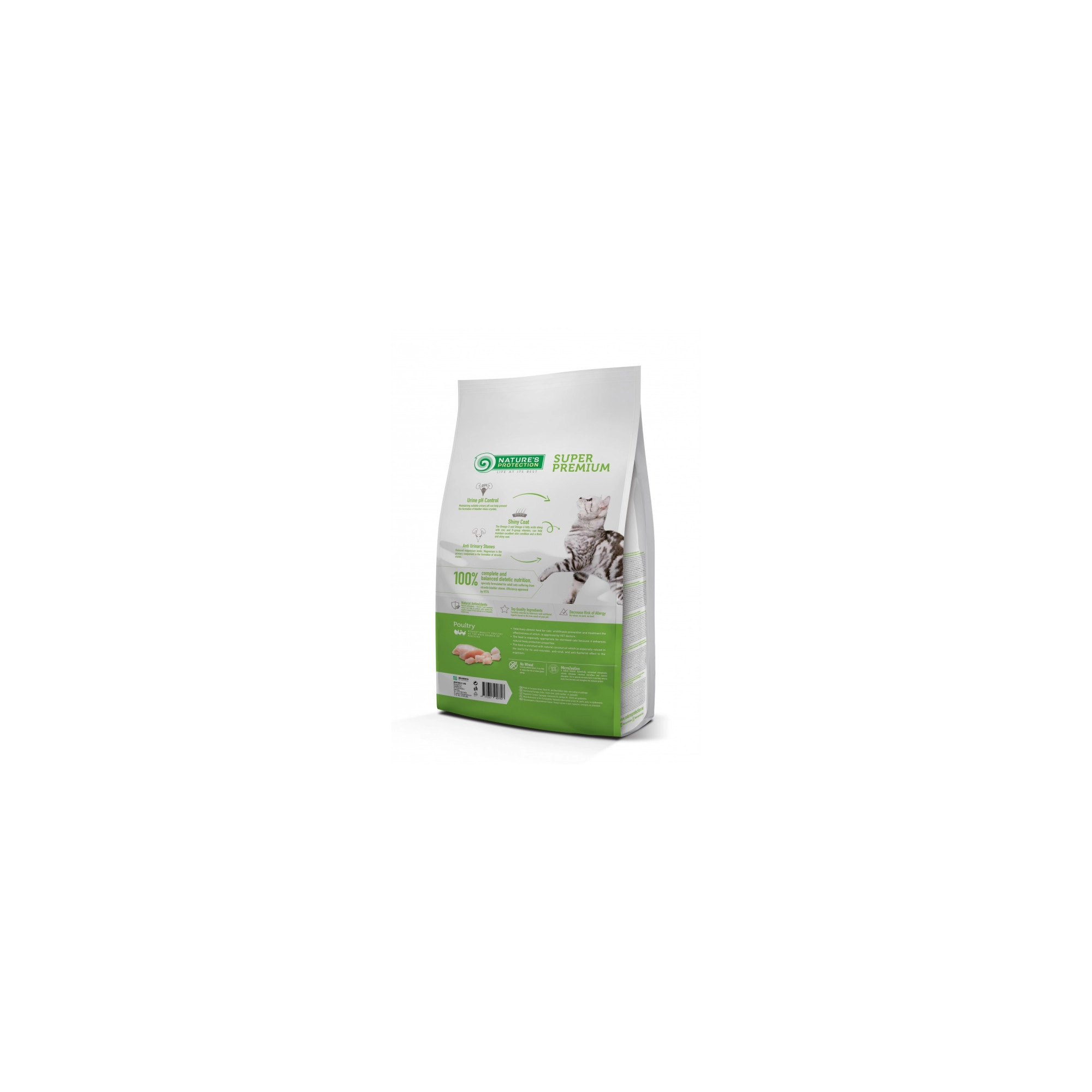 Natures Protection Cat Urinary Formula-S Poultry Adult 2kg