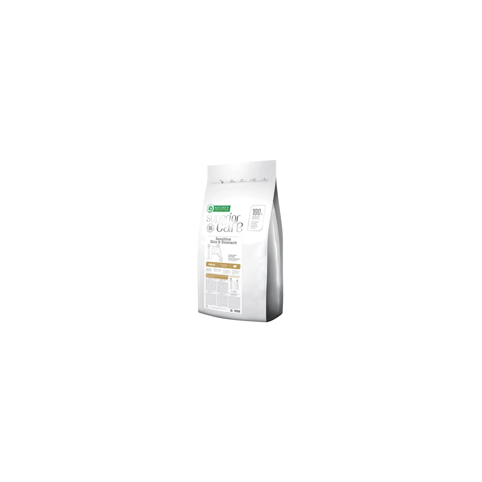 Natures Protection Dog Adult SC Sensitive Skin & Stomach Lamb Small 10kg