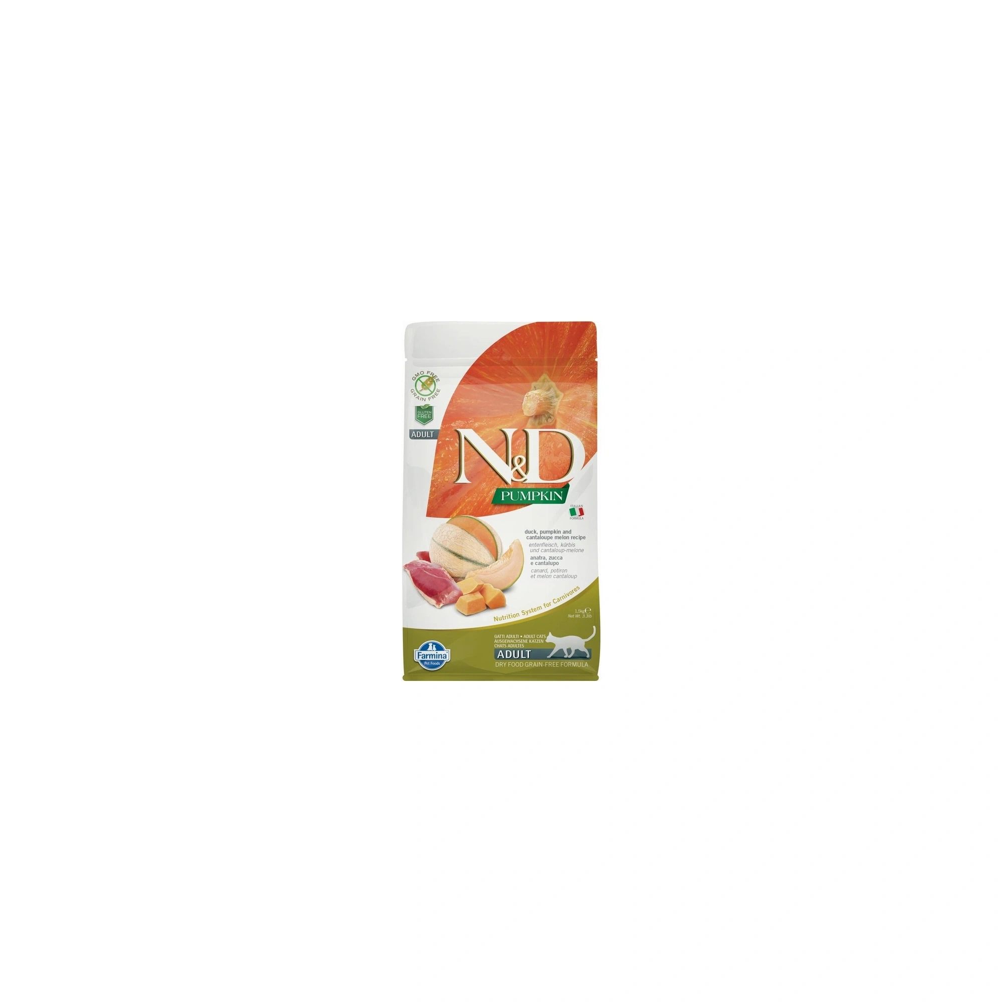 N&D Cat Grain Free Pumpkin kacsa 1,5kg