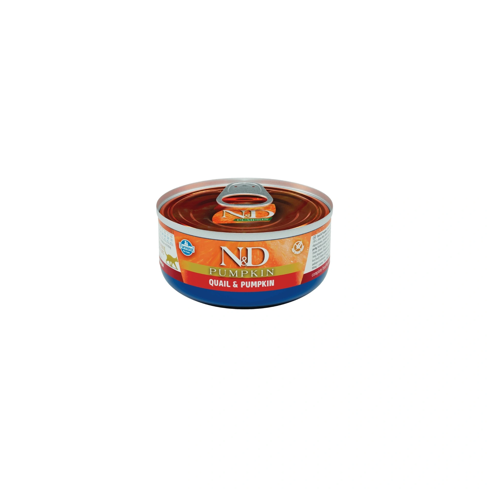 N&D Cat konzerv fürj & sütőtök 70g