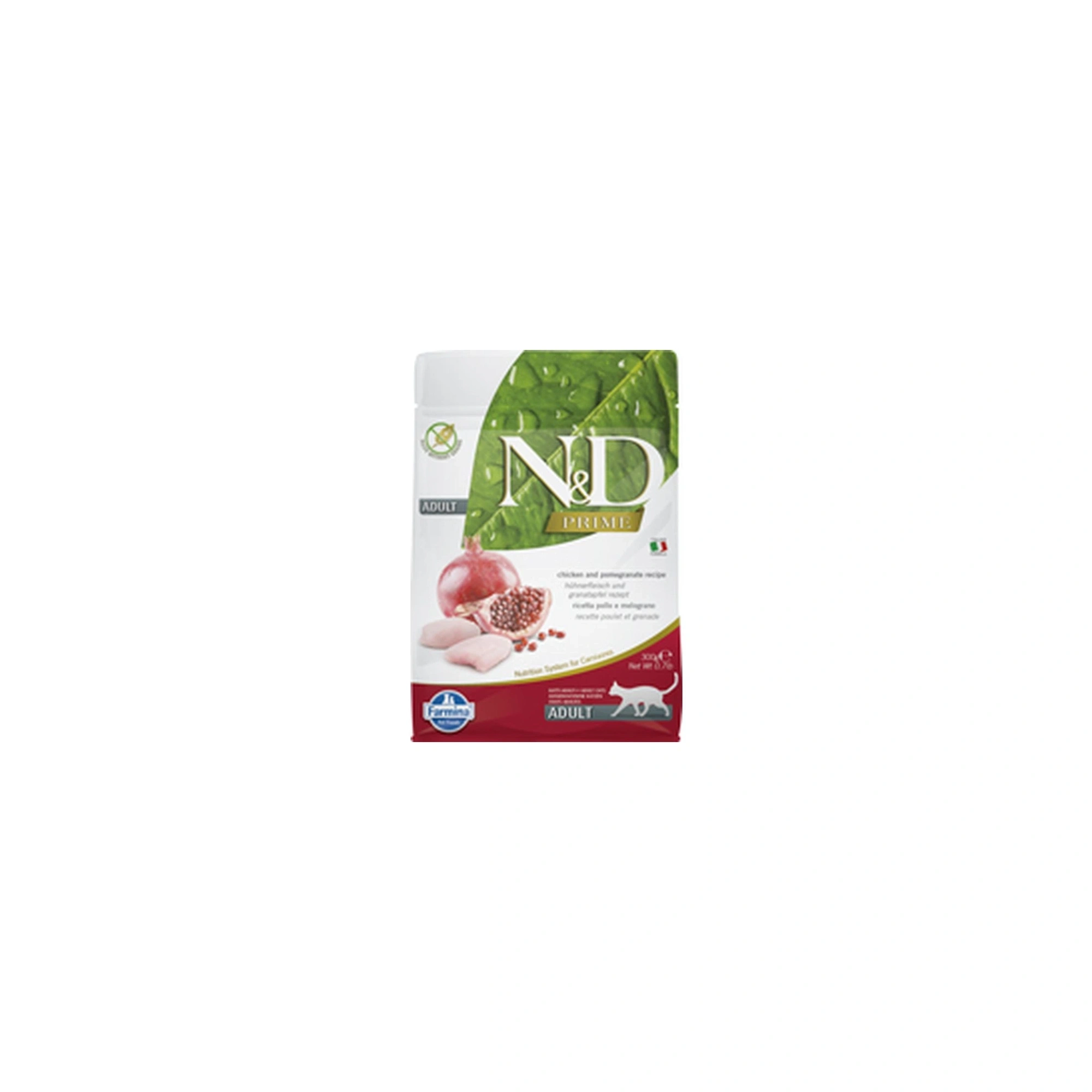 N&D Cat Prime csirke & gránátalma adult 300g