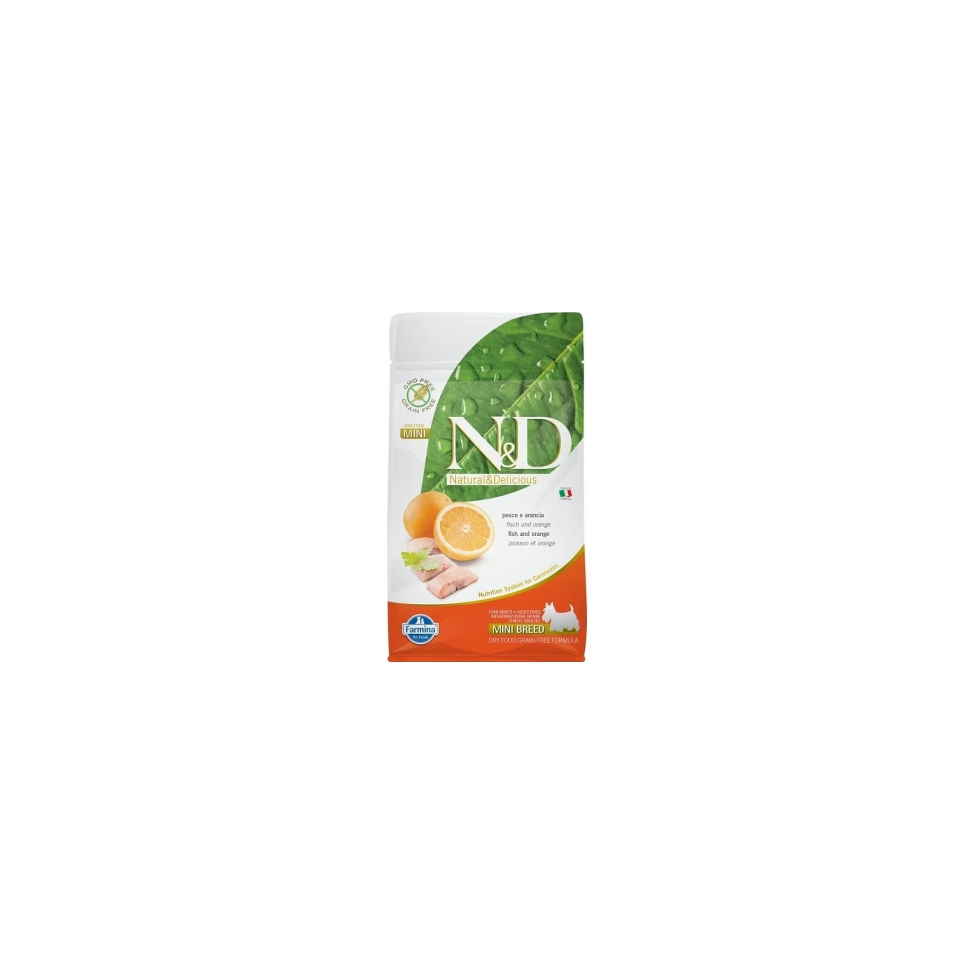 N&D Dog Grain Free Hal & Narancs Adult Mini 7kg