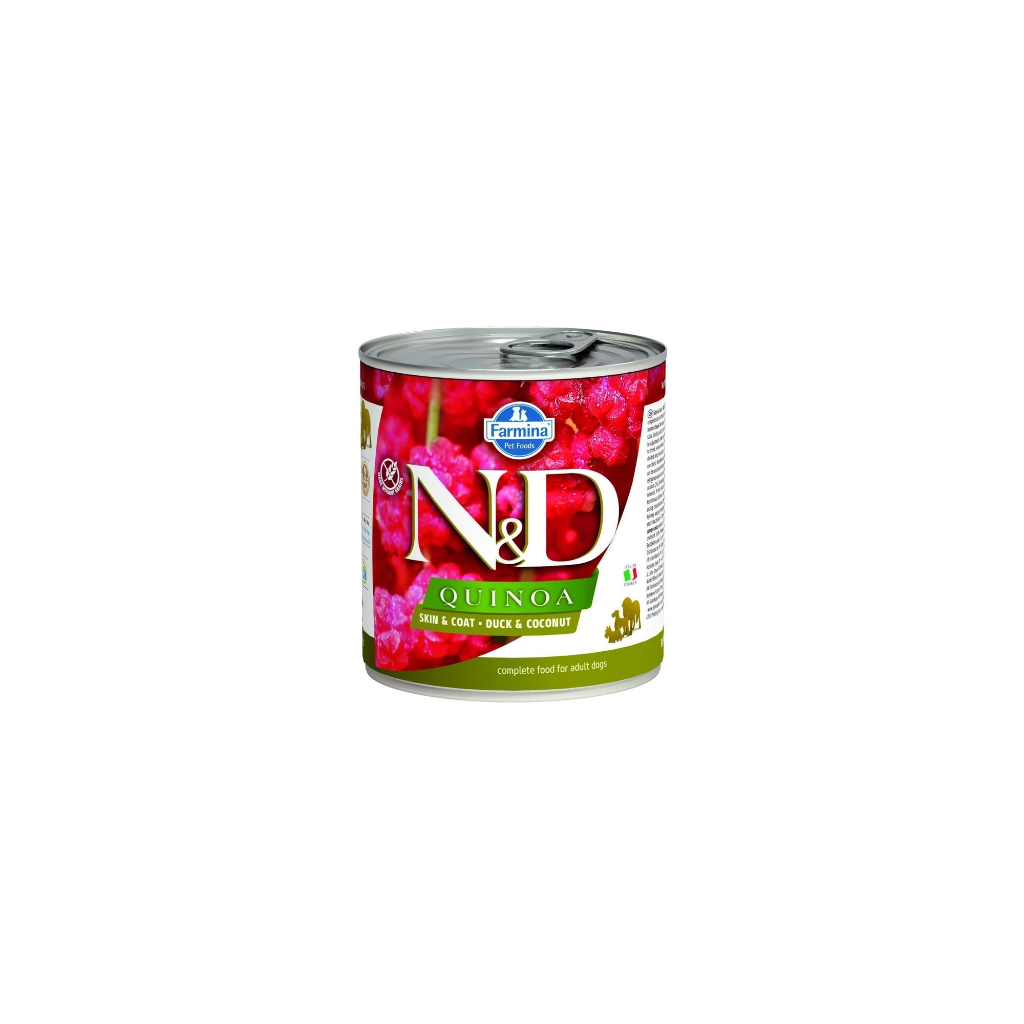 N&D Quinoa Dog konzerv kacsa & kókusz 285g