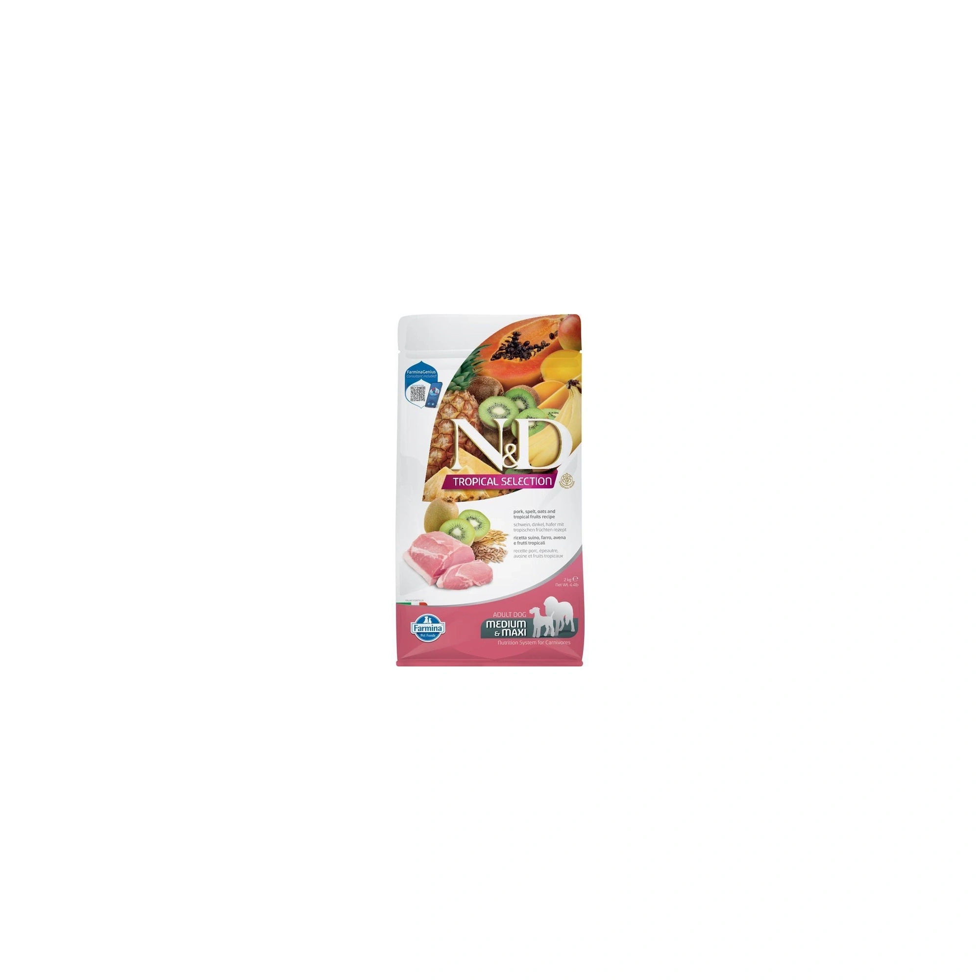 N&D Tropical Selection Dog Pork Adult medium & maxi 2kg
