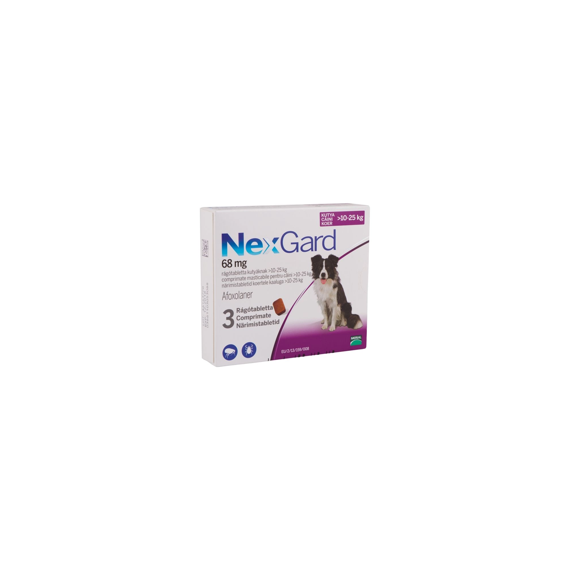 Nexgard kutya L 10-25 kg 3x