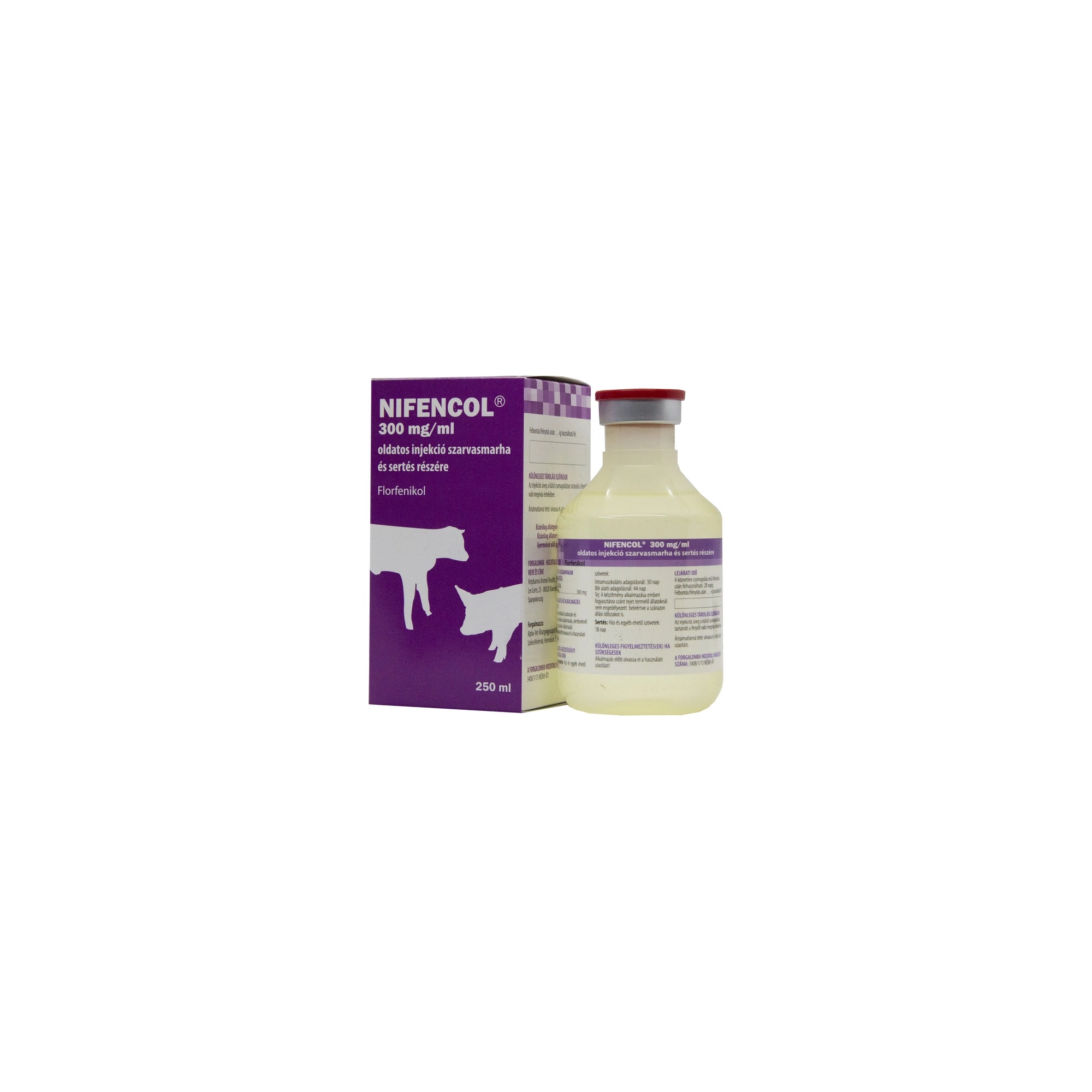 Nifencol 30% injekció 250 ml
