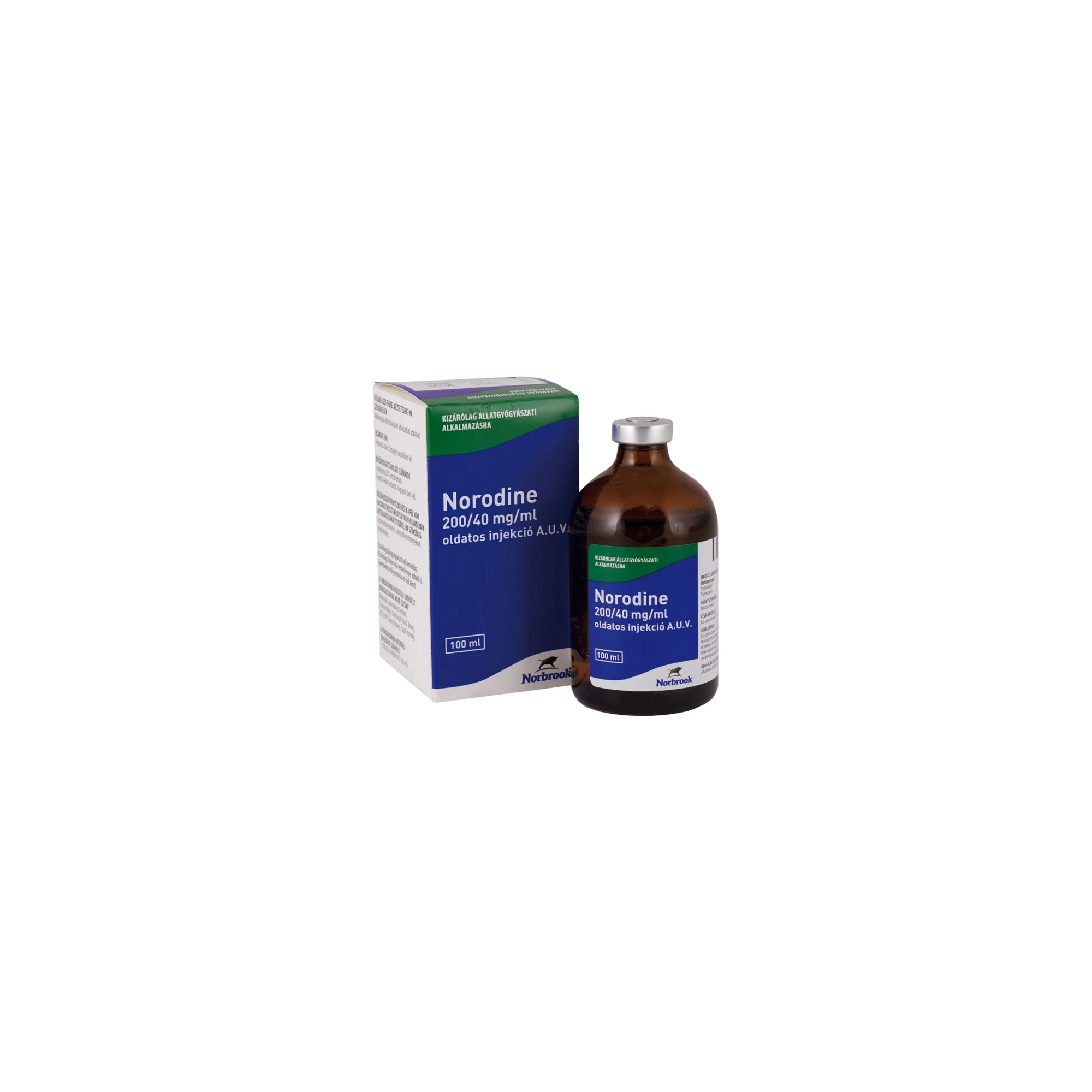 Norodine 200/40 injekció 100 ml