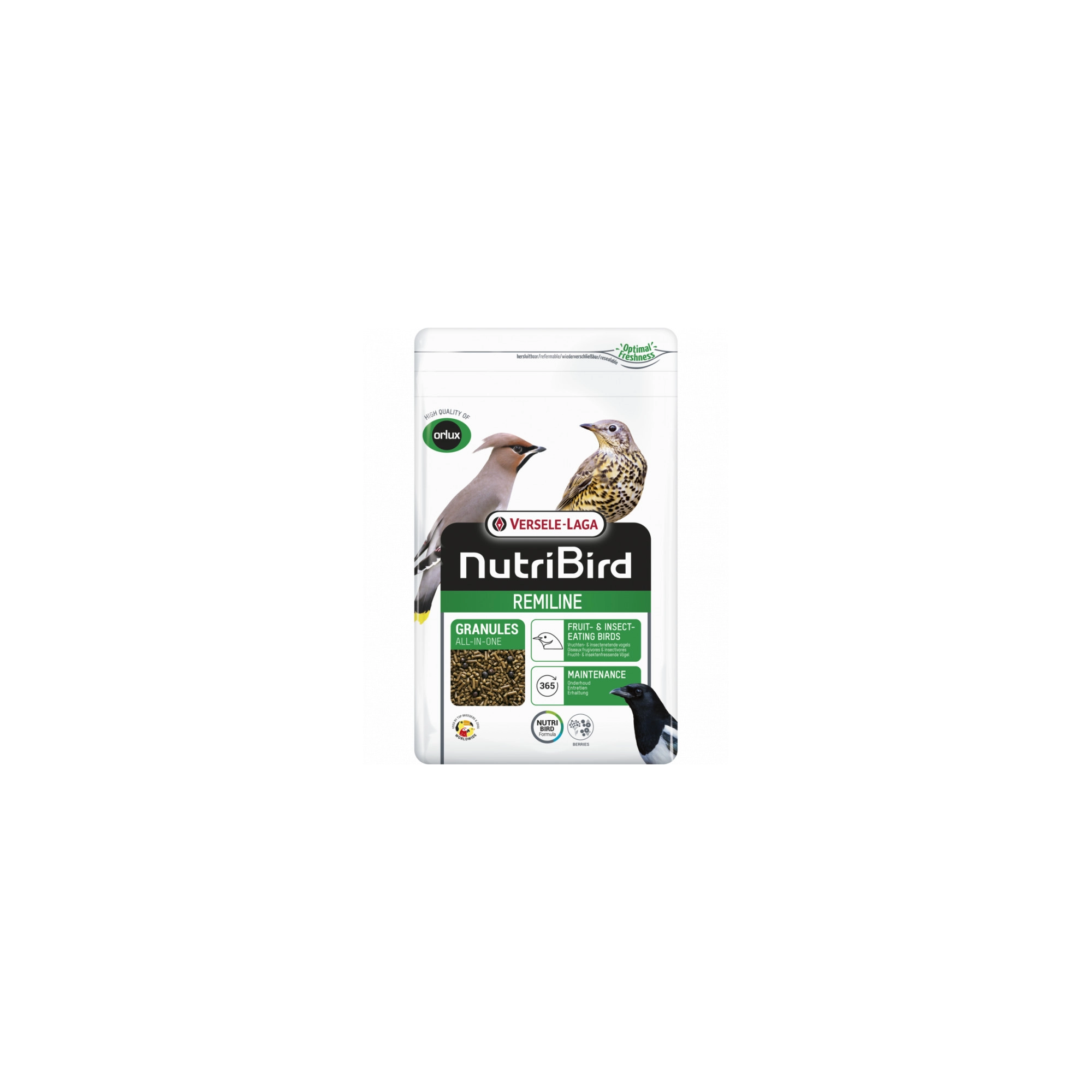 NutriBird Remiline teljesértékű eleség gyümölcs- és rovarevő madaraknak 1kg