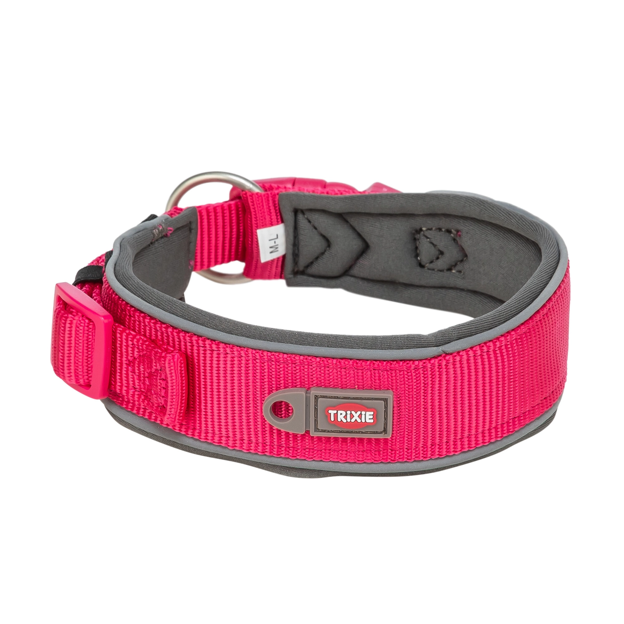 Trixie Nyakörv Premium extra széles, L 46-55cm/50mm lila/szürke